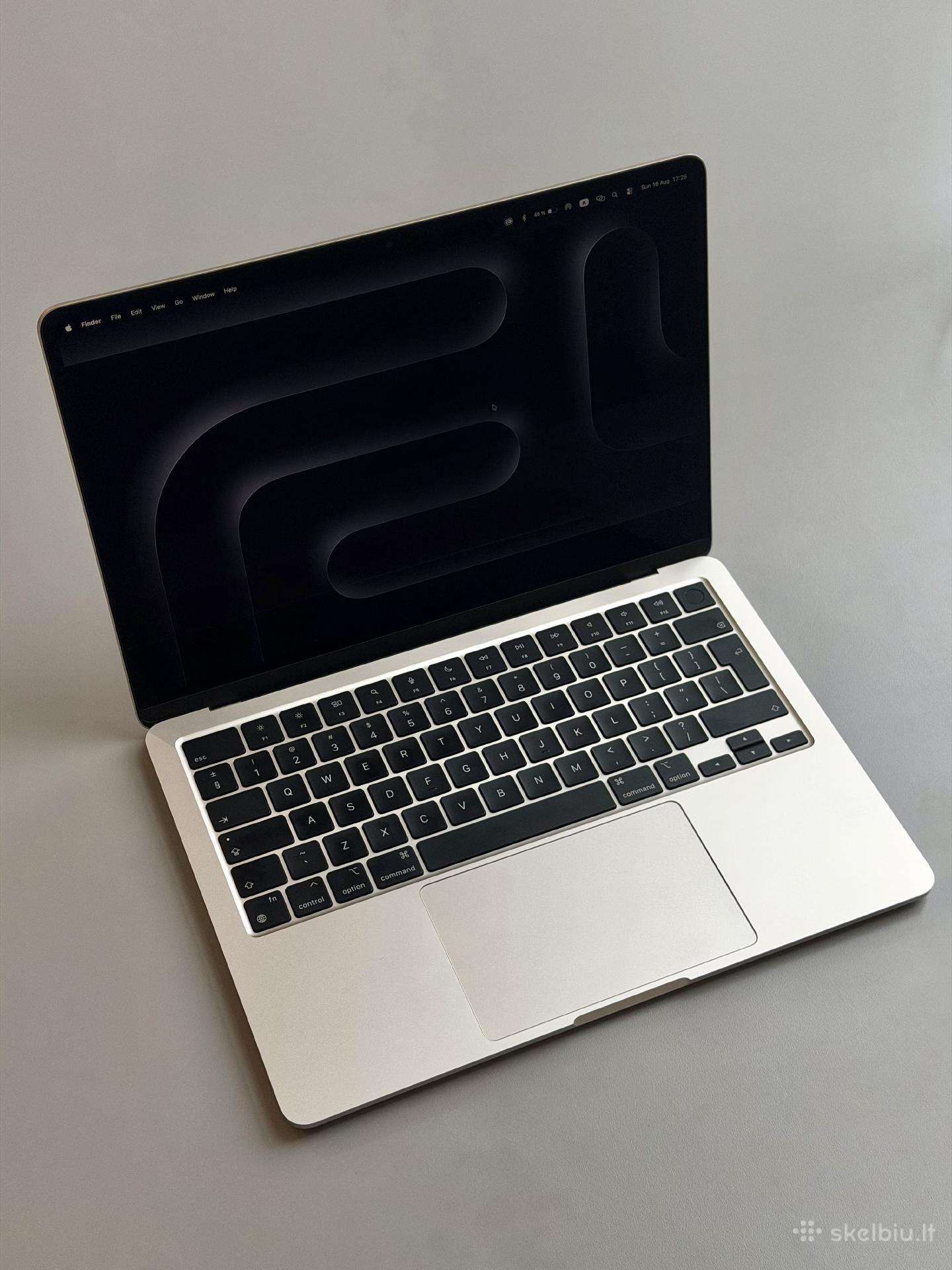 MacBook Air M2– 16gb RAM. Kaip Naujas