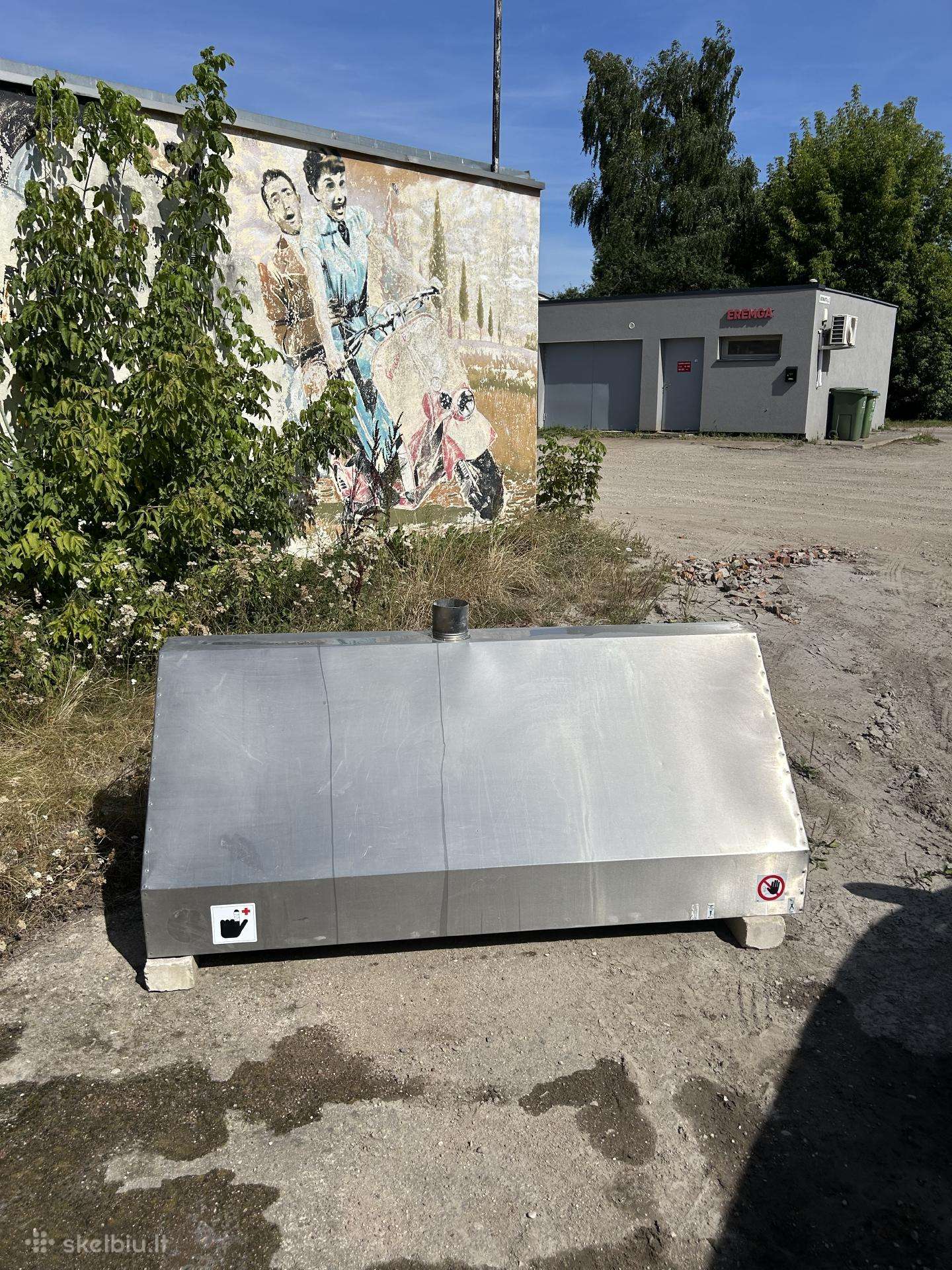 Gartraukis nerūdijančio plieno