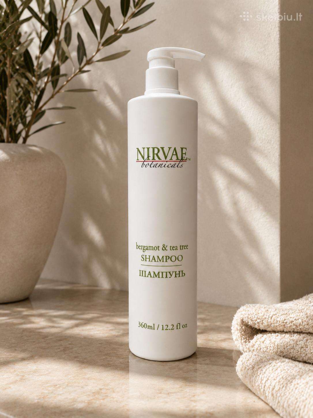 Nirvae Botanicals šampūnas