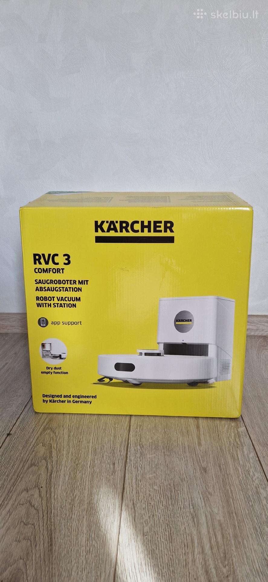 Parduodu robotą siurblį Karcher Rvc 3 Comfort