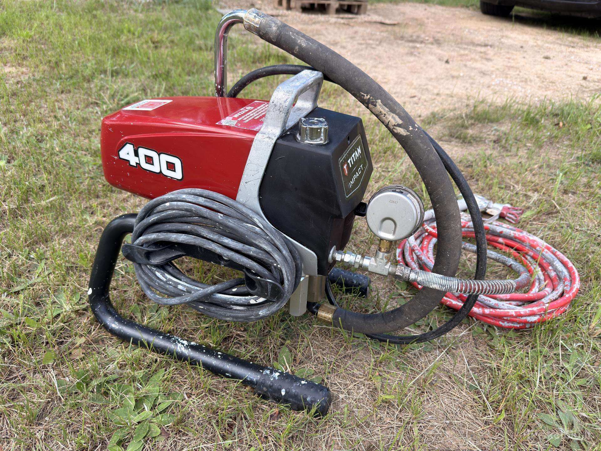 Profesonalus dažymo aparatas Titan400