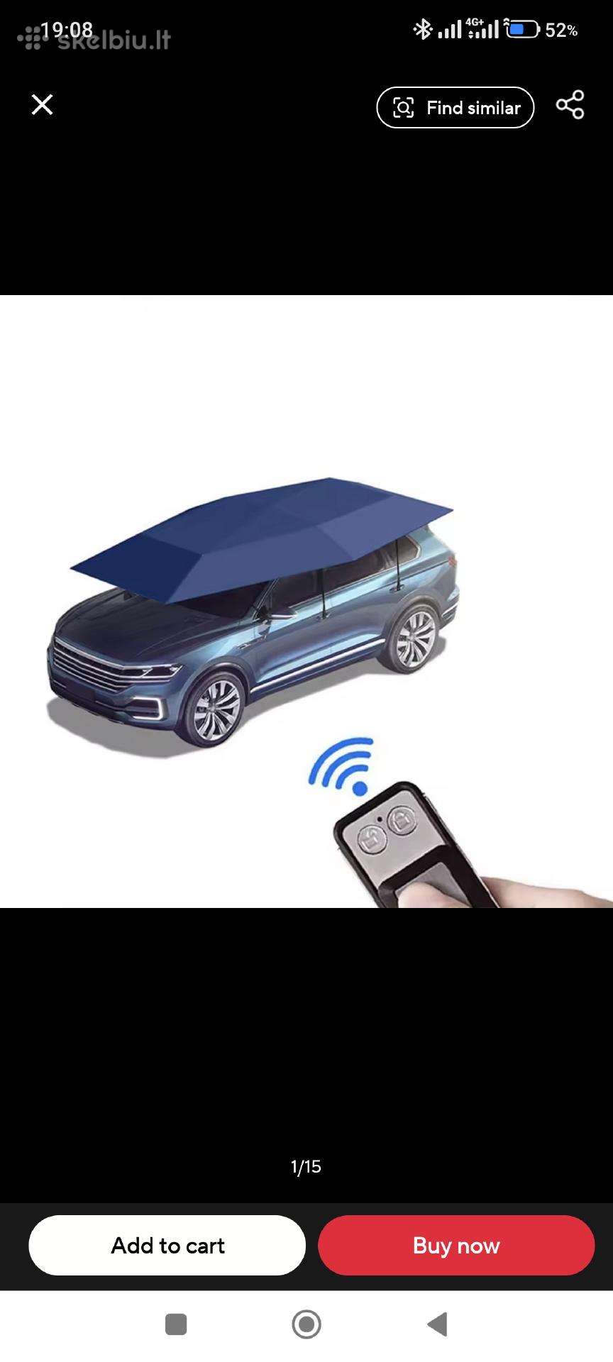 Automobilio skėtis 150€