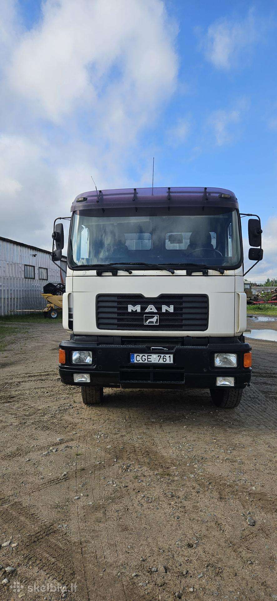 MAN 25.422, dumpers / tippers
