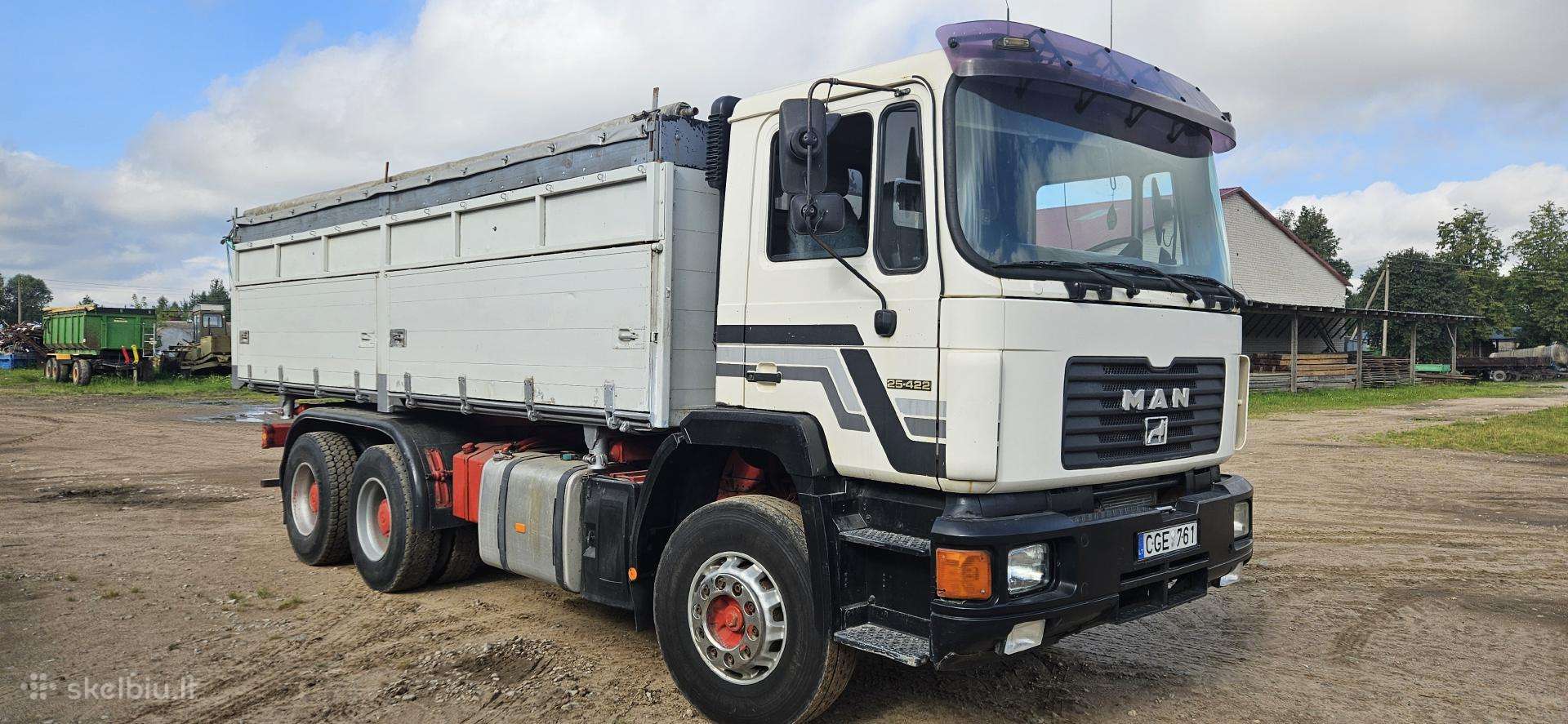 MAN 25.422, dumpers / tippers