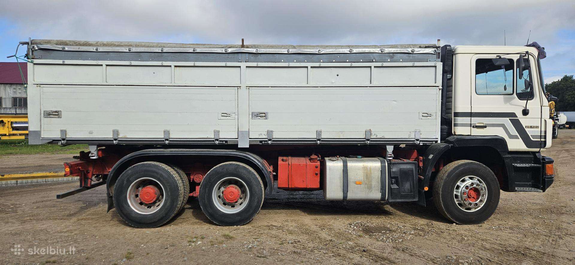 MAN 25.422, dumpers / tippers