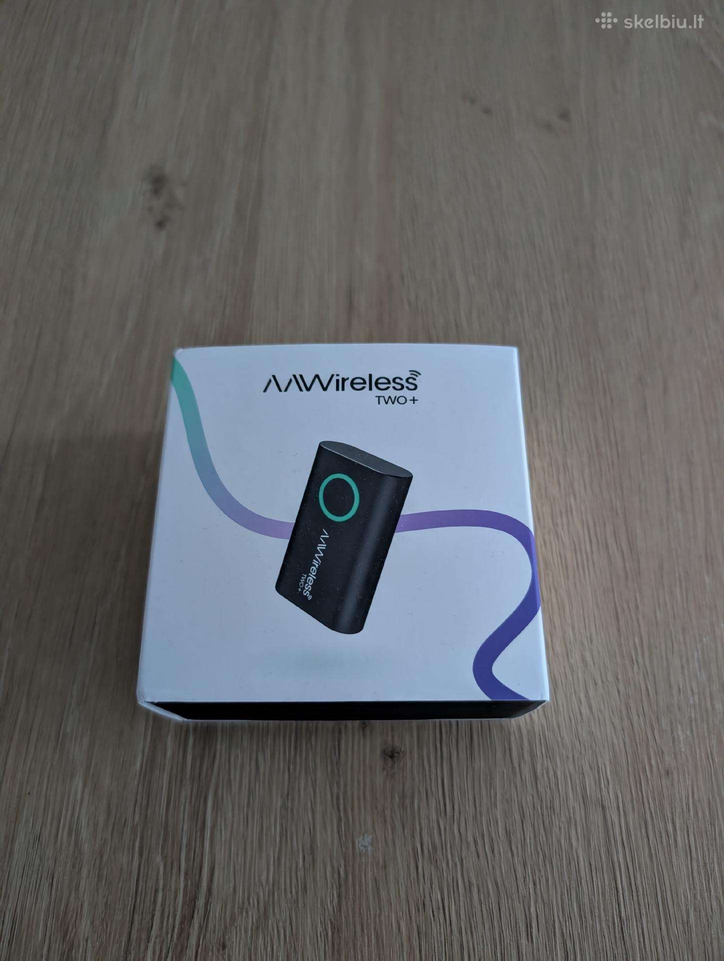 Aawireless Two+ android auto carplay adapteris