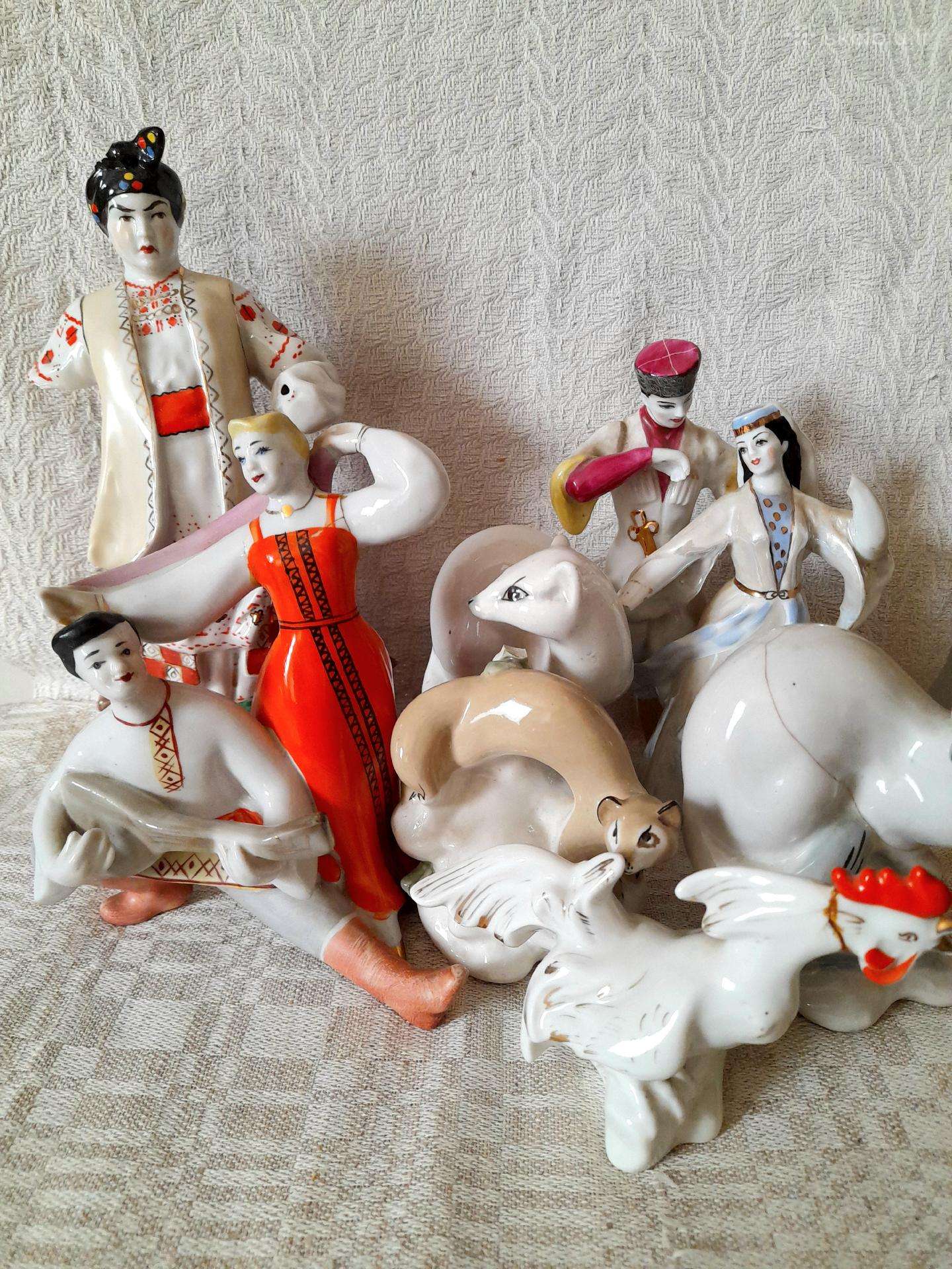 Porceliano statulėlės