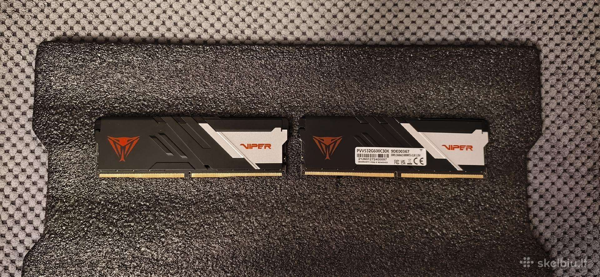 RAM Patriot Viper Venom 2x16gb 32gb 6000mhz Nauja