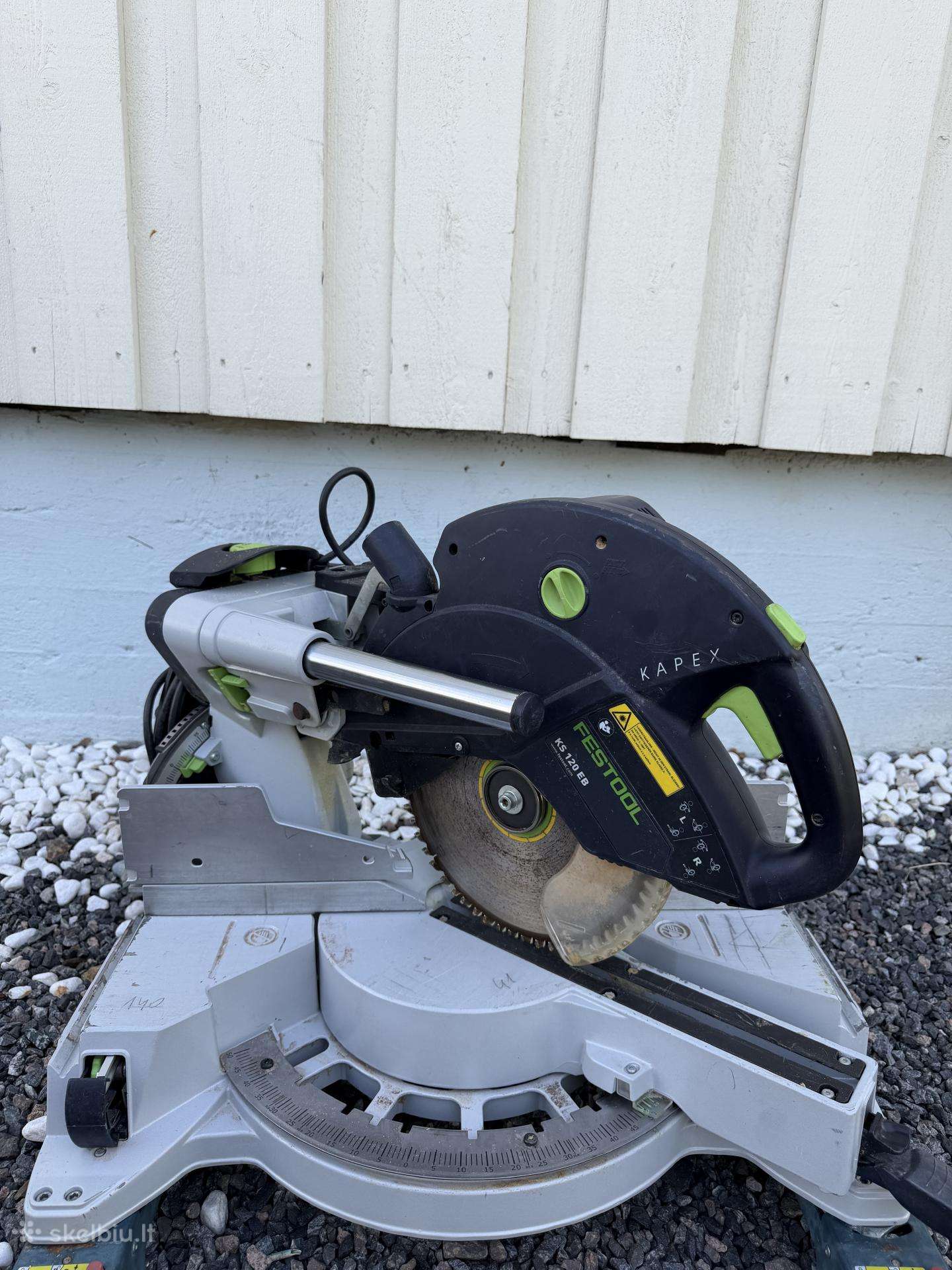 Festool Kapex Ks 120 Eb Skersinio pjovimo staklės