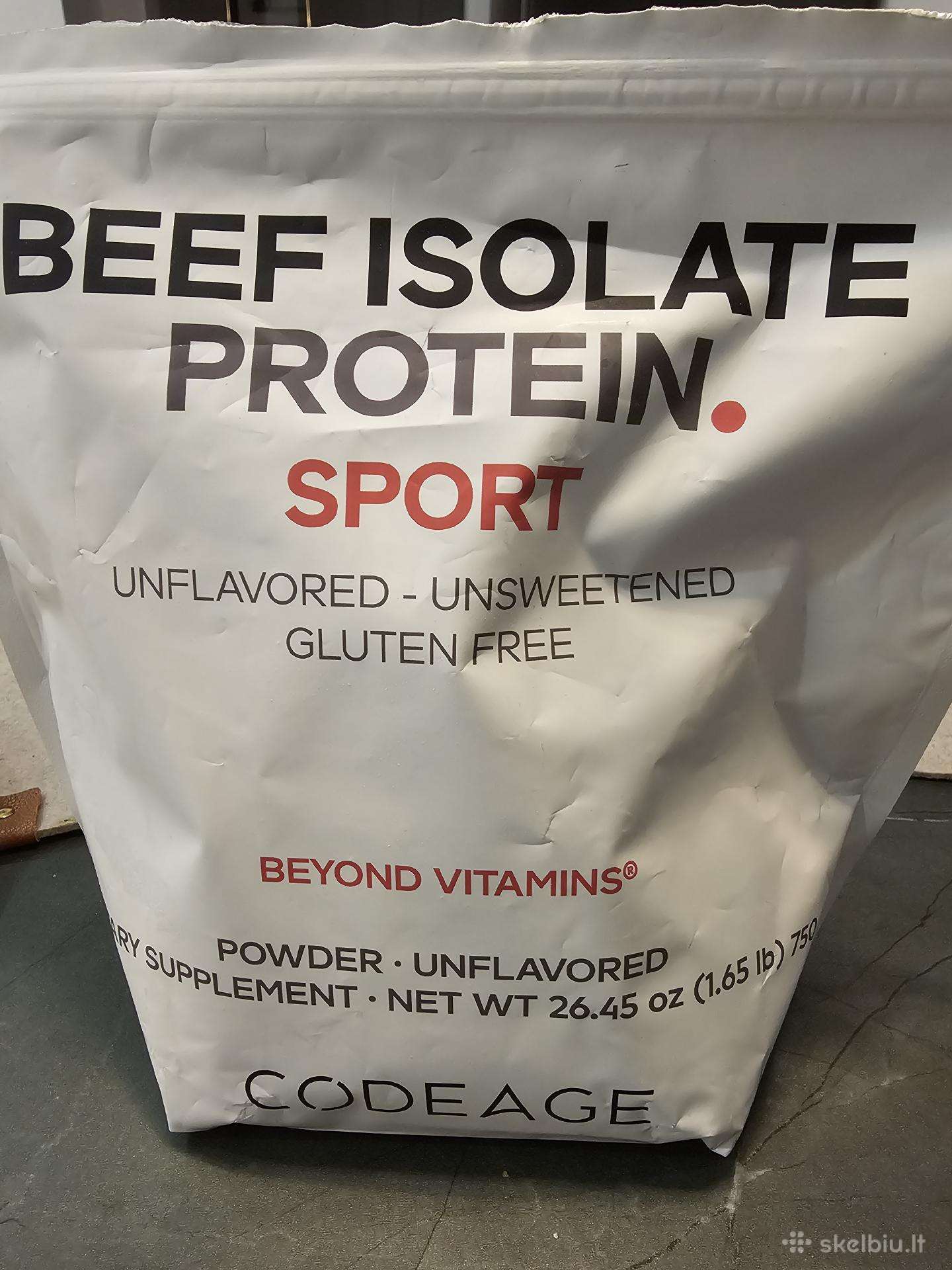 Beyond Vitamins - Beef Isolate Protein Sport