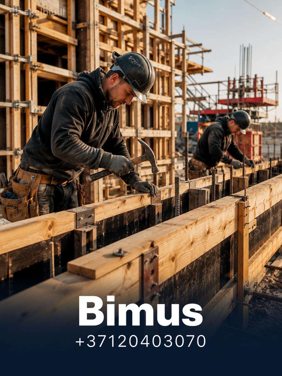 Dailidėms/klojinių Montuotojams Danijos Farerų s.