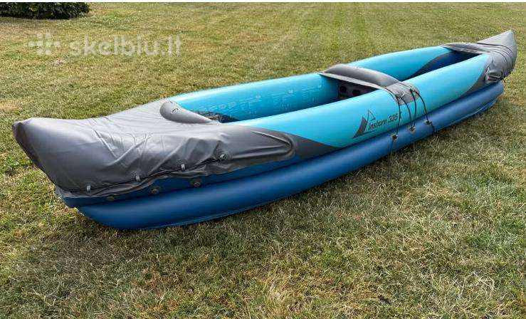 2x naudotas pripučiamas kajakas Inshore 335 x