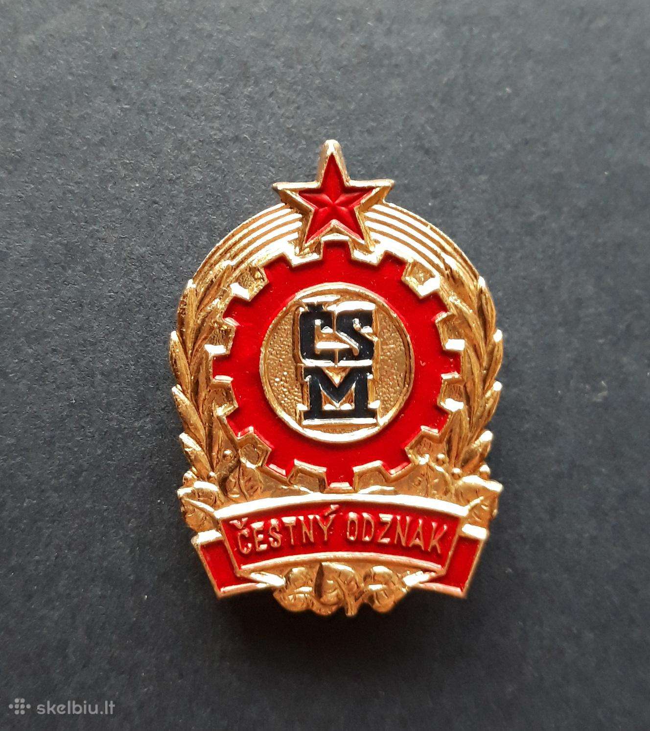 Čekoslovakija Čestny odznak, didelis