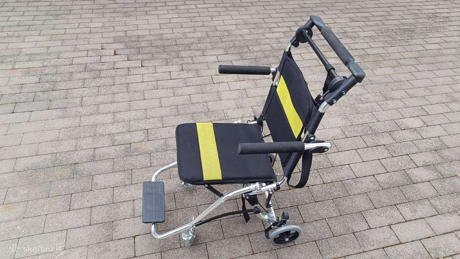 Naujas sulankstomas neigaliojo invalido vezimelis