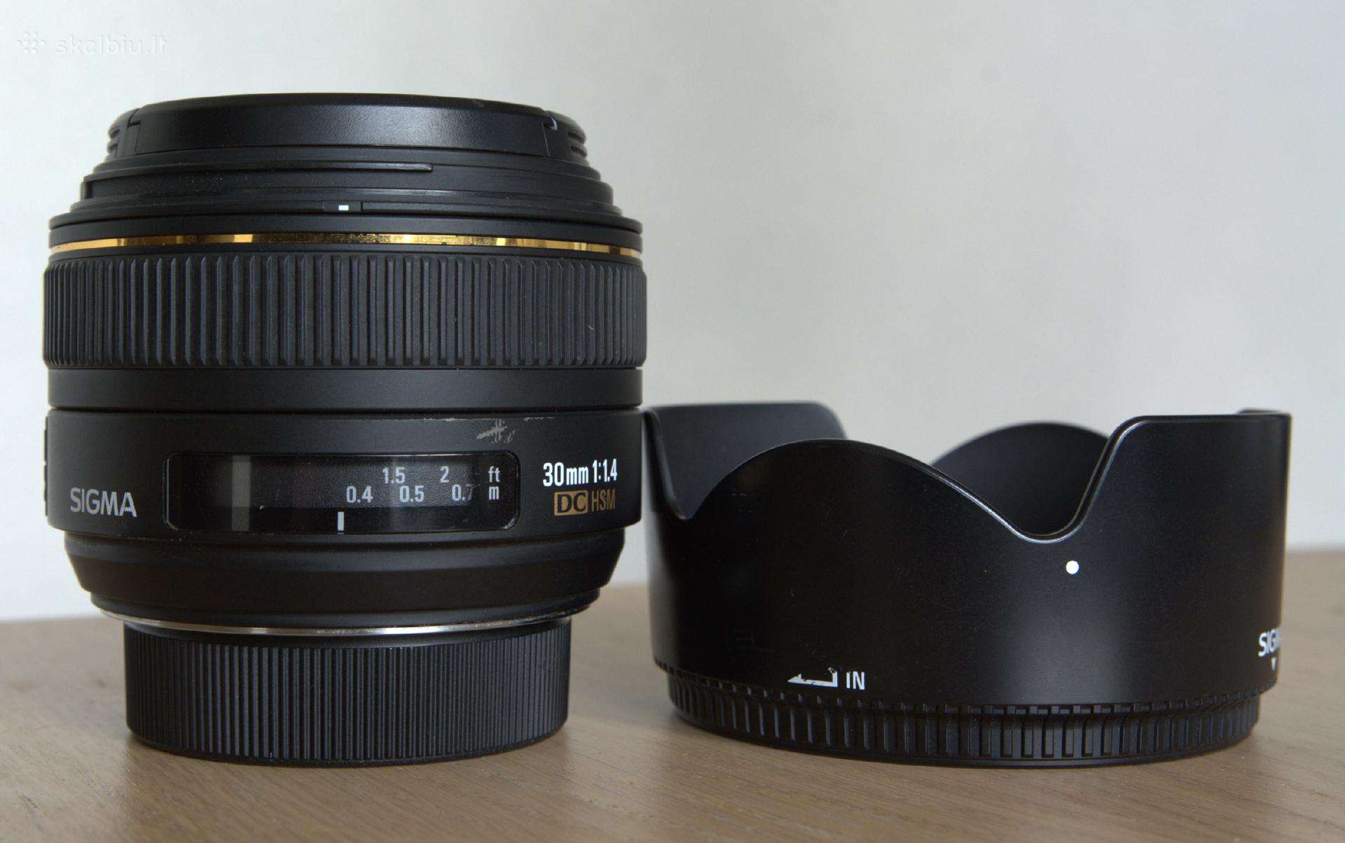 Sigma 30mm f/1.4 Ex Dc Hsm Nikon