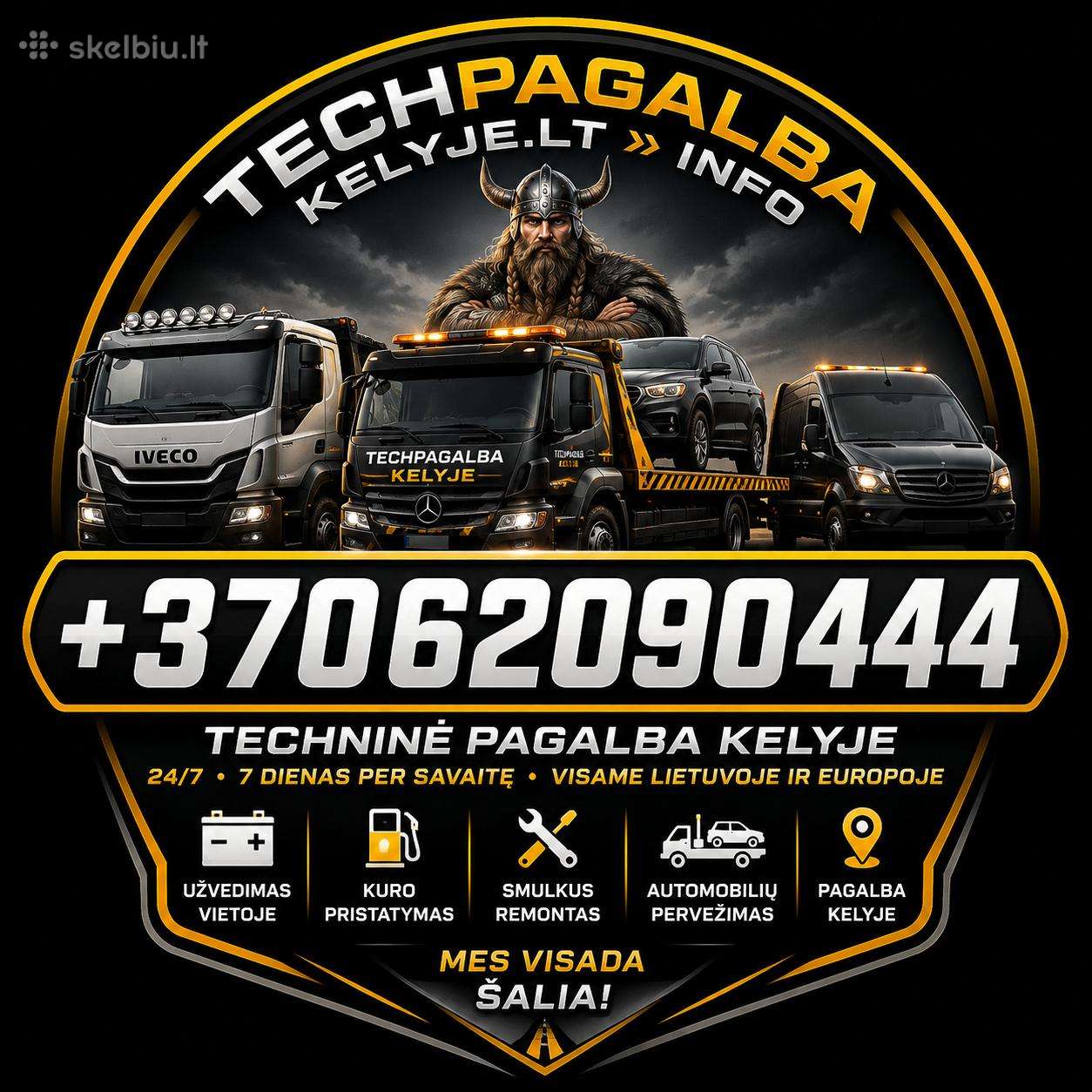 Autovežis Traliukas.