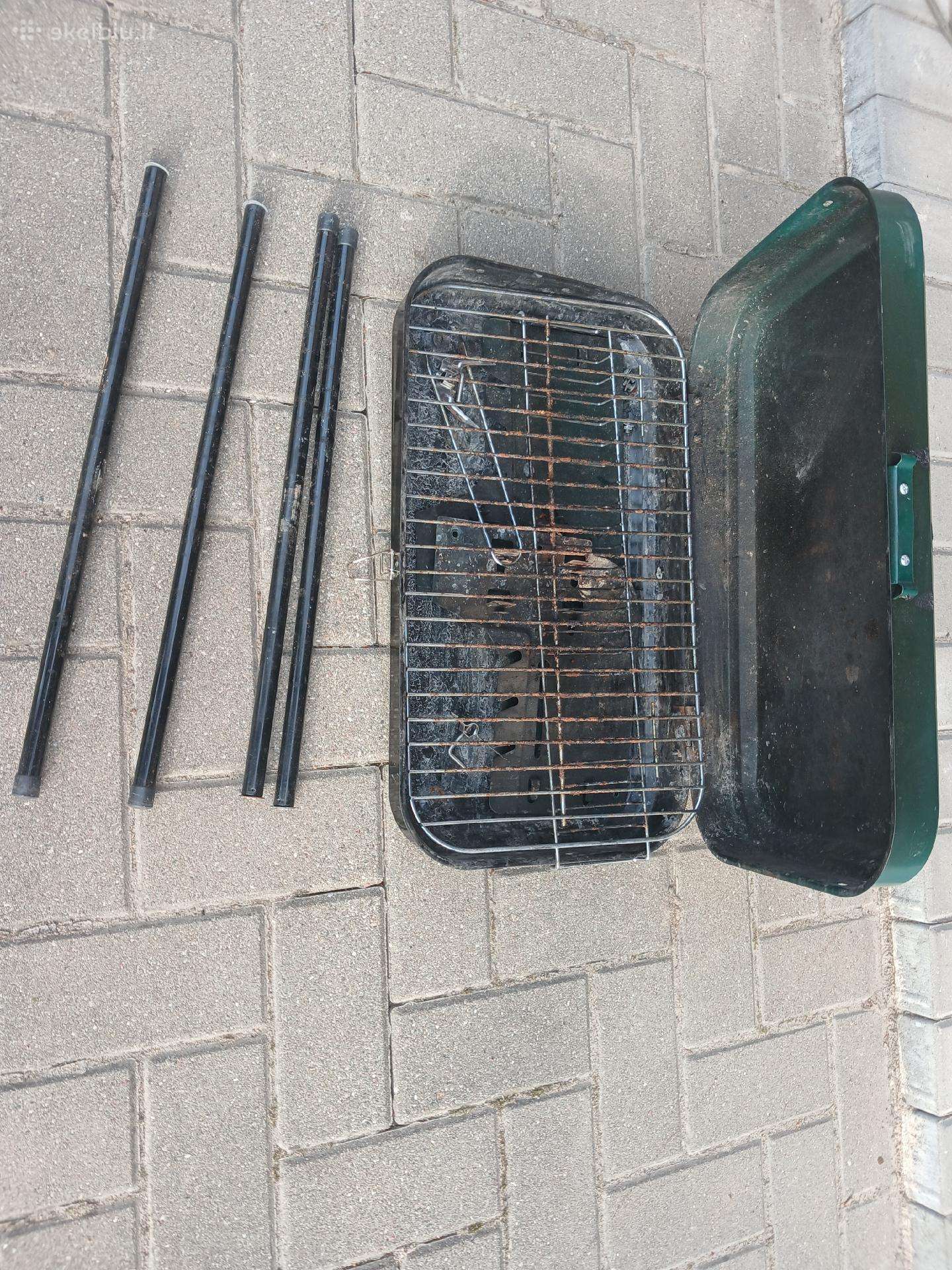 Šašlykine kepsnine Bbq kelionine