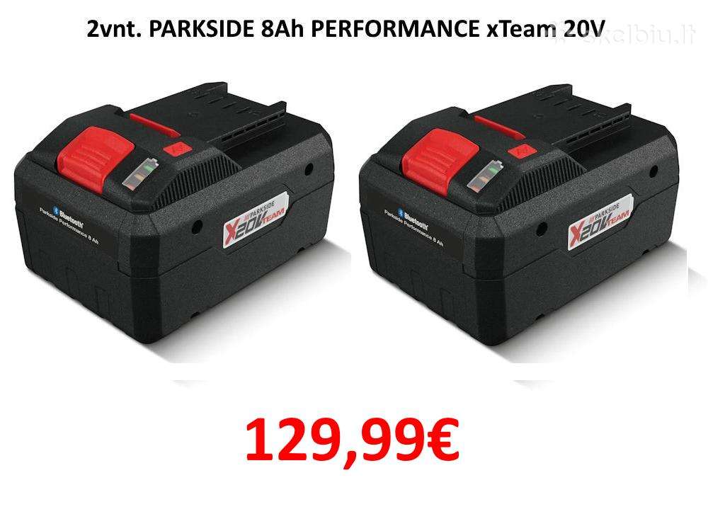 Parkside 8ah. komplekto akcija X20v Team