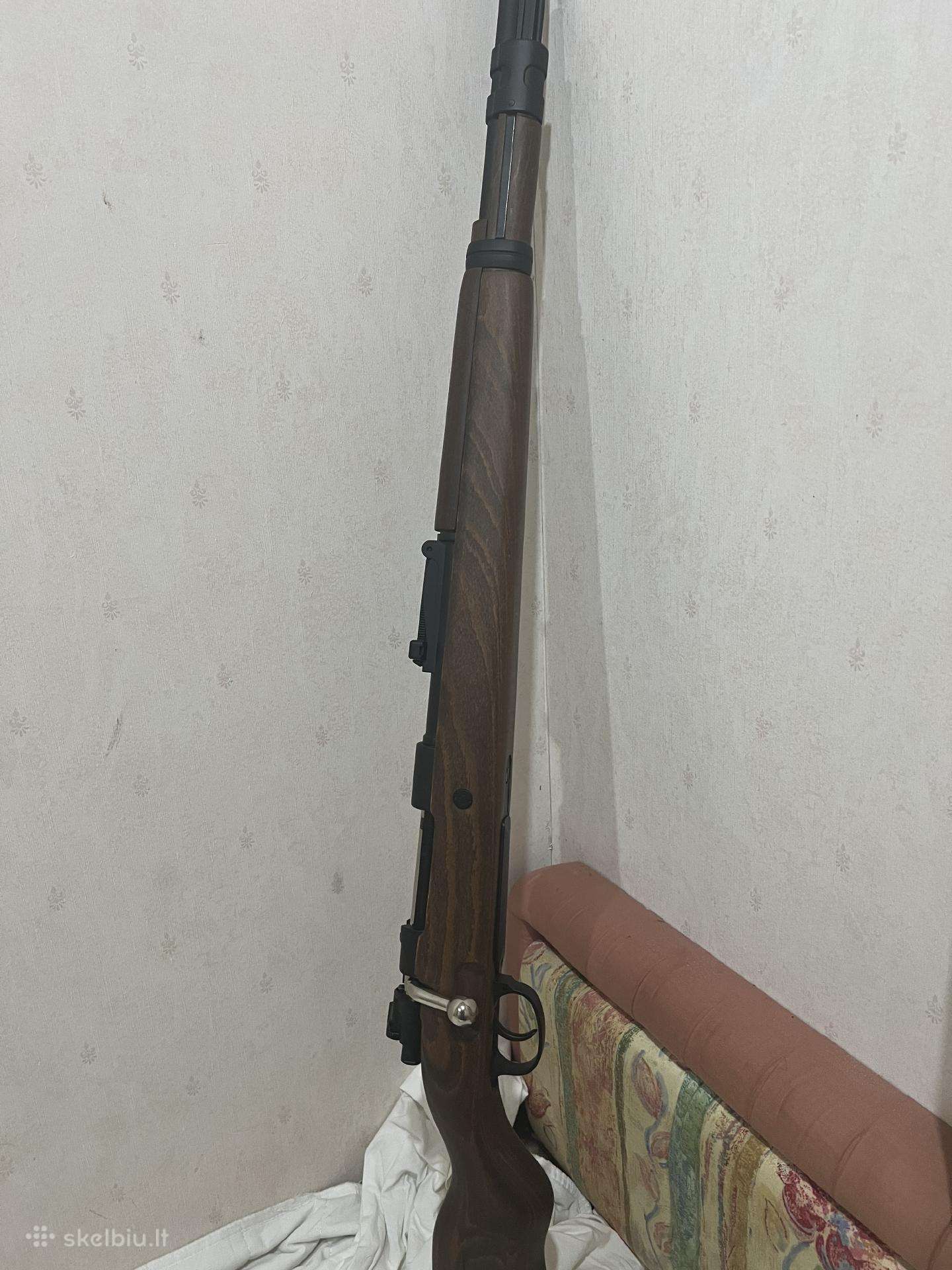 Airsoft Kar98 tikro medžio su gilzėm 250€