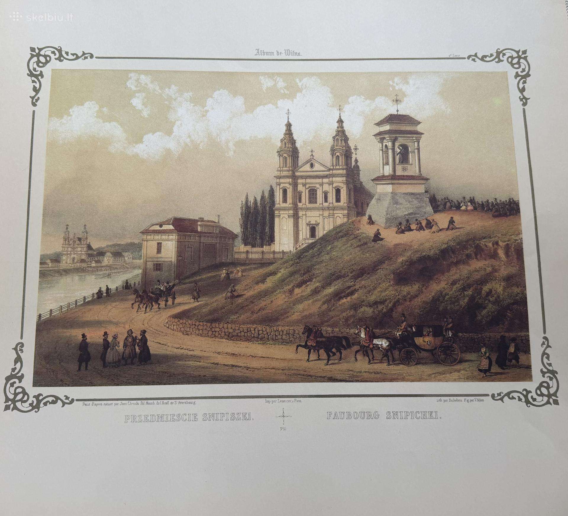 Vilčinskio Vilniaus albumo spudas rėminimui