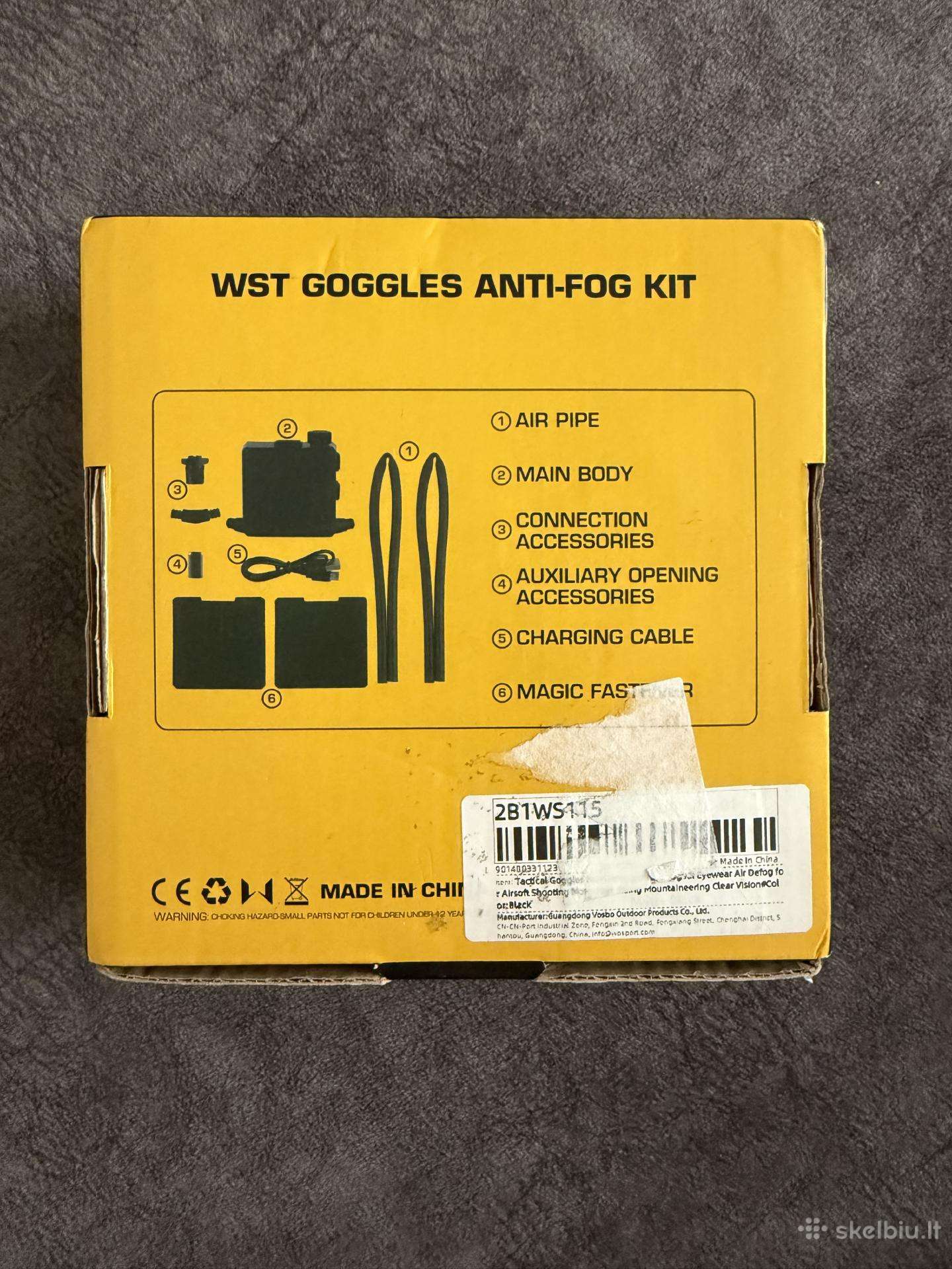 Airsoft anti-fog set