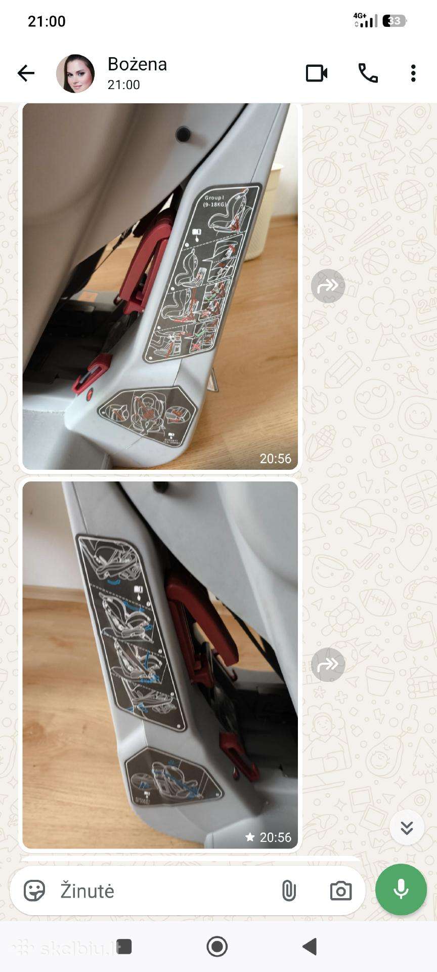 Vaikiška kėdutė