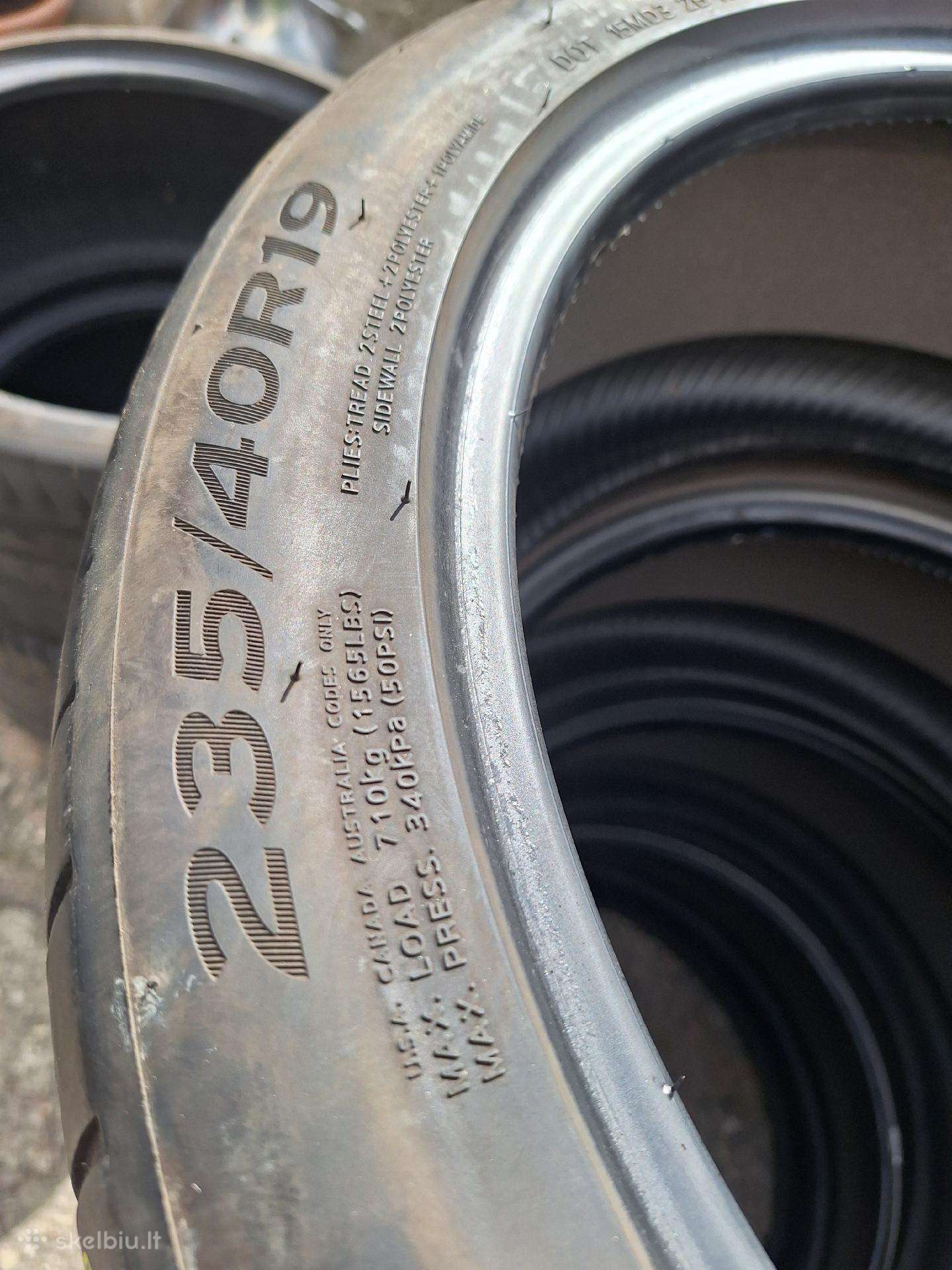 Bridgestone, vasaras 235/40 R19