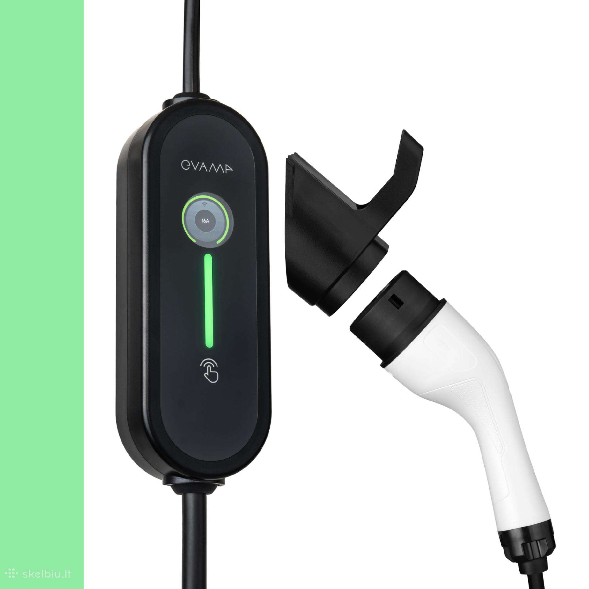 Ev Phev Pakrovėjas su App Type 2 Rozetė 5m 6a-16a