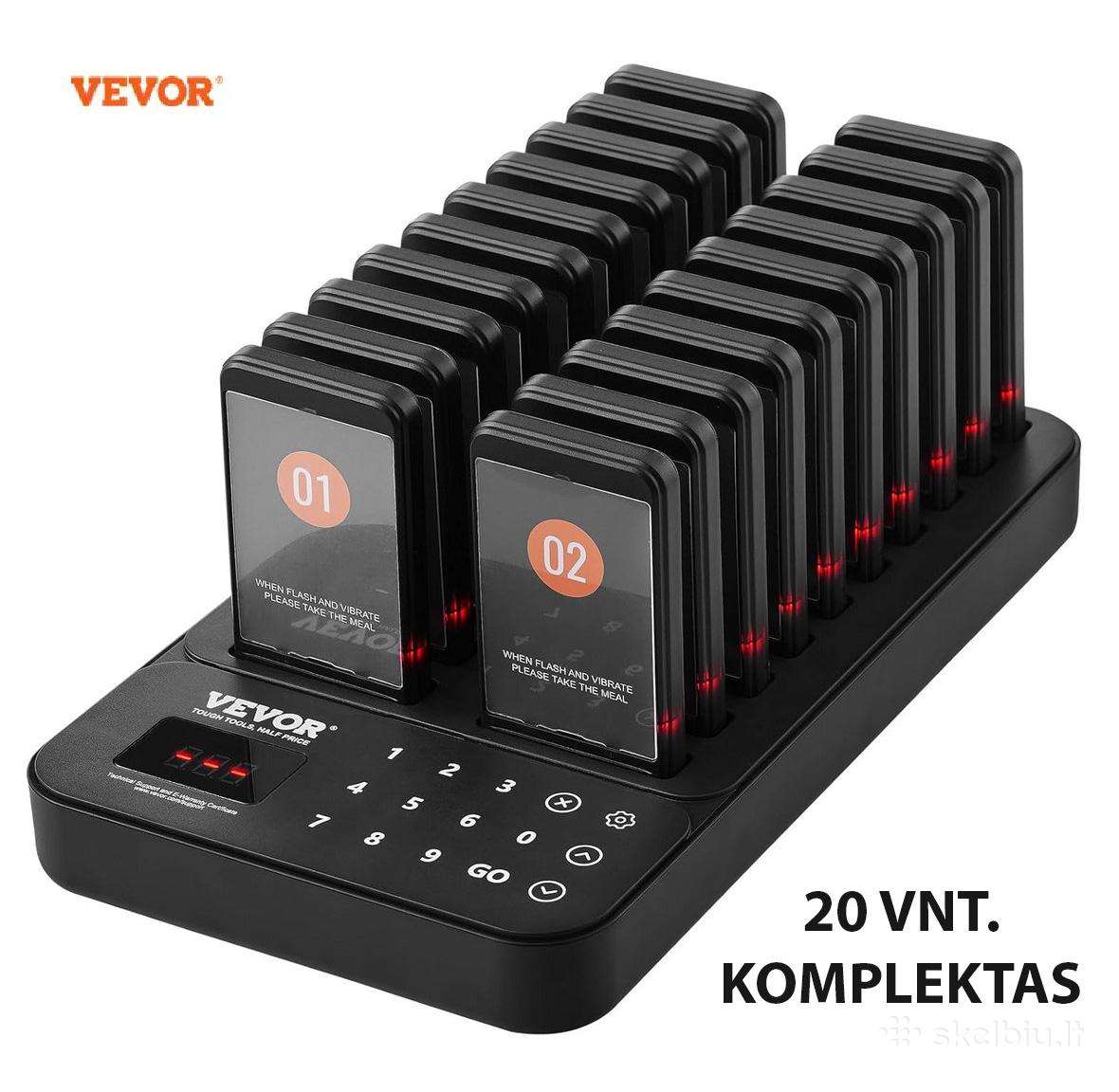 Vevor restoranų pagerių iškvietimo sistema 20 vnt.