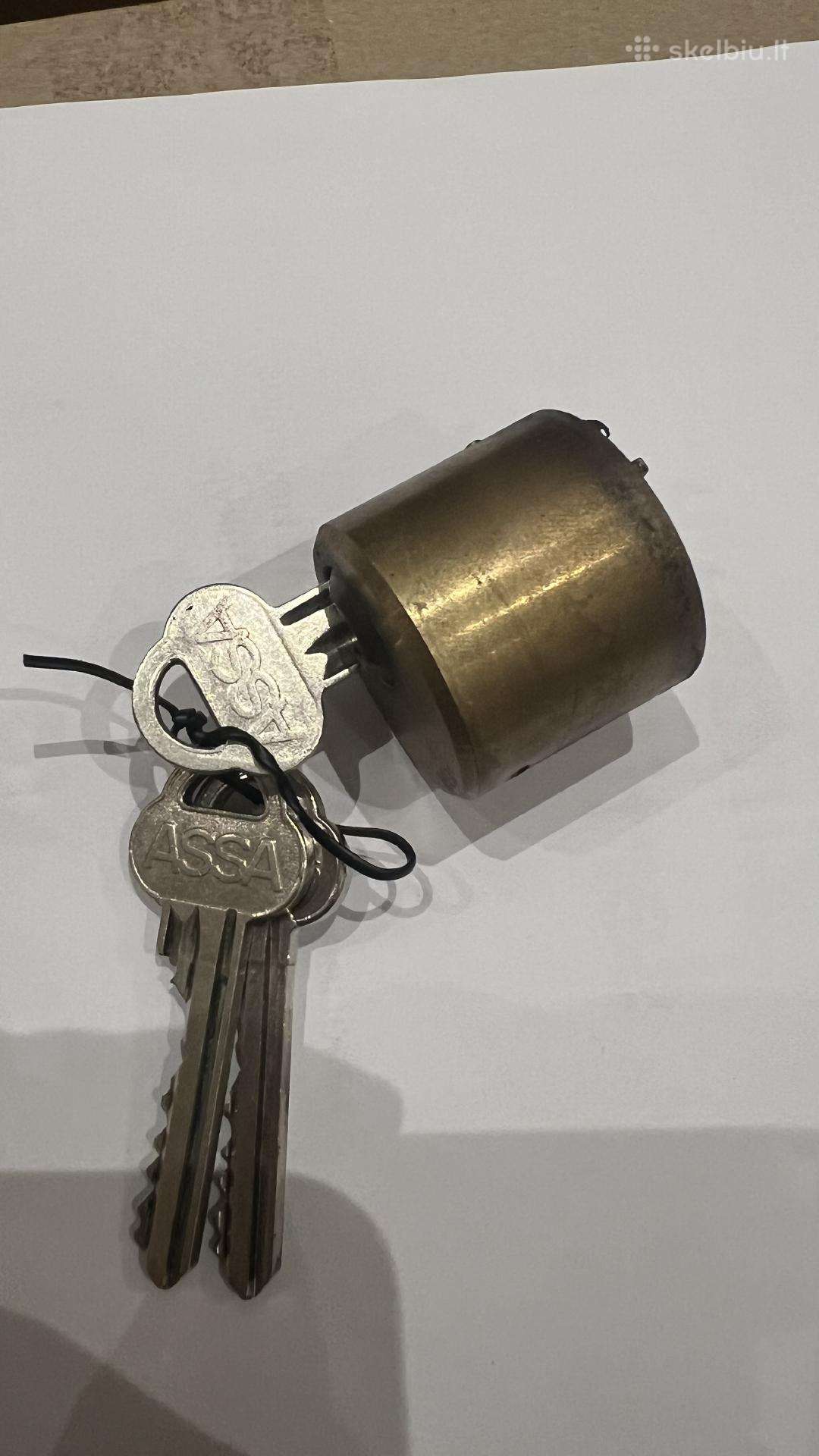 Assa Abloy spynos cilindras