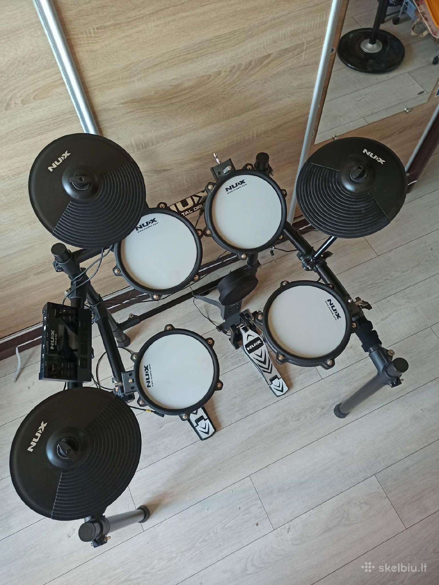 Elektroniniai būgnai Nux Dm-210