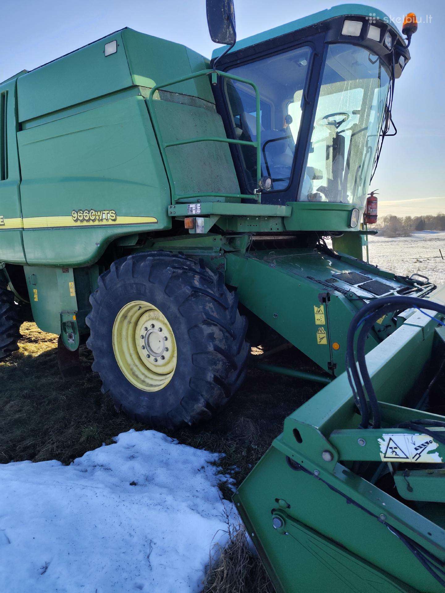 John Deere 9660 WTS, combine harvesters