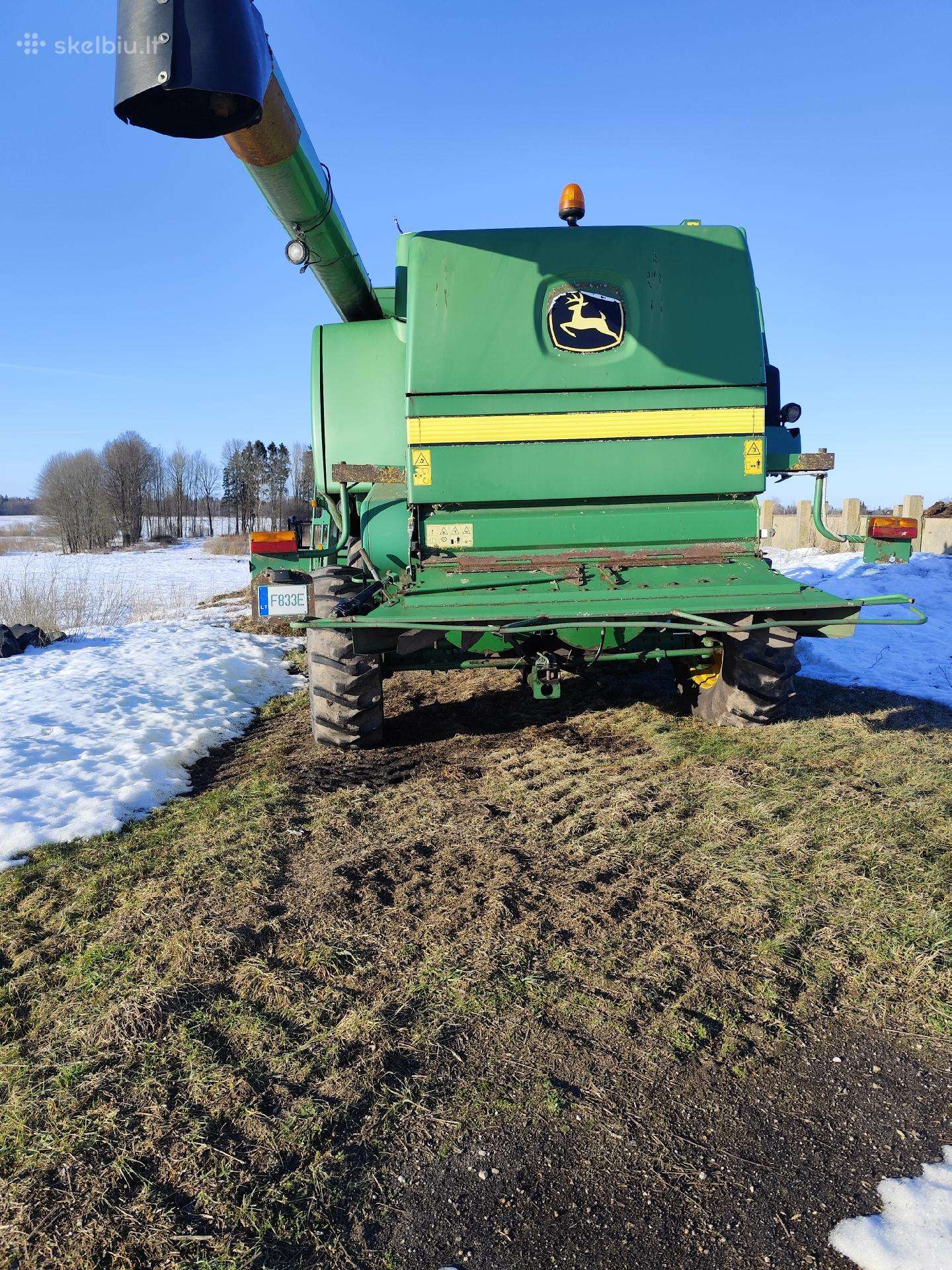 John Deere 9660 WTS, combine harvesters