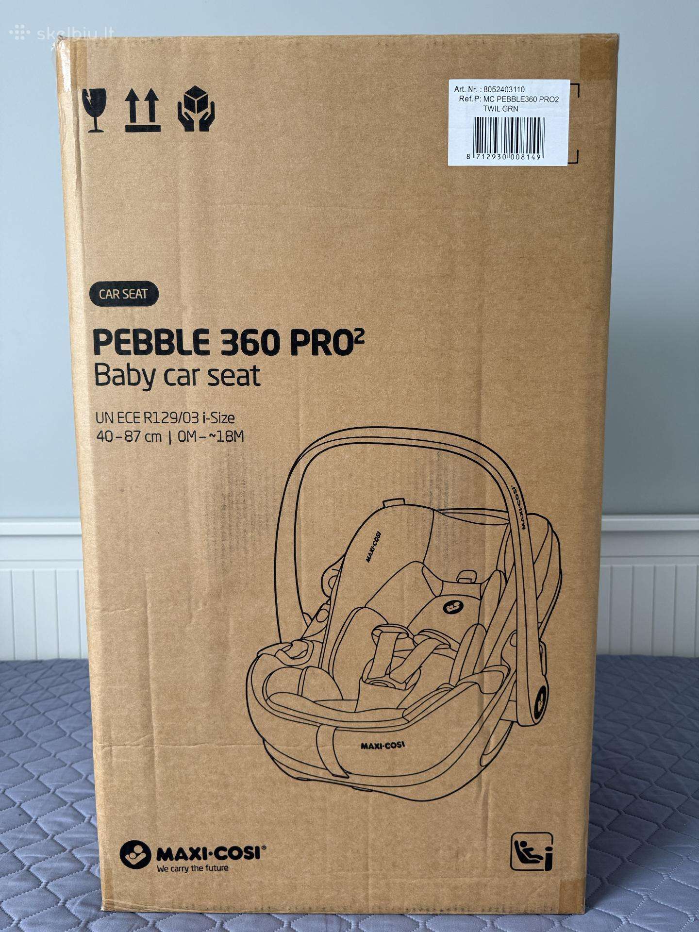 Maxi Cosi Pebble 360 Pro 2 Twillic Green