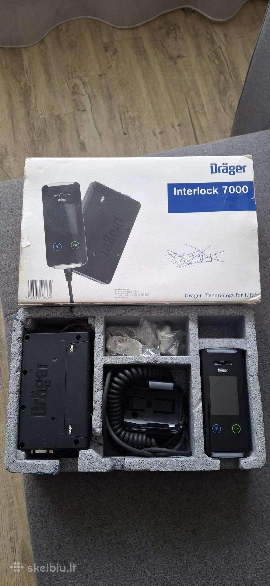 Alkoblokas Drager Interlock 7000