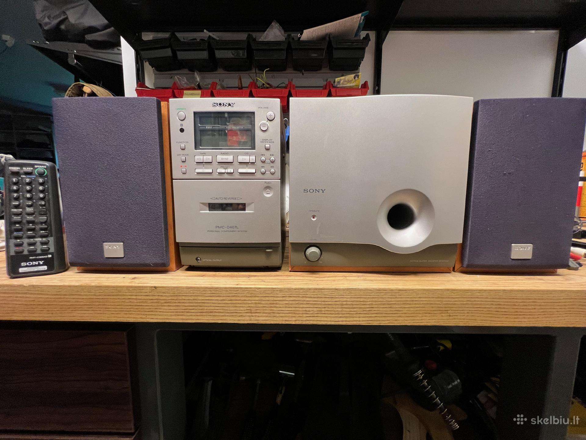 Sony Pmc-d407l audio centras
