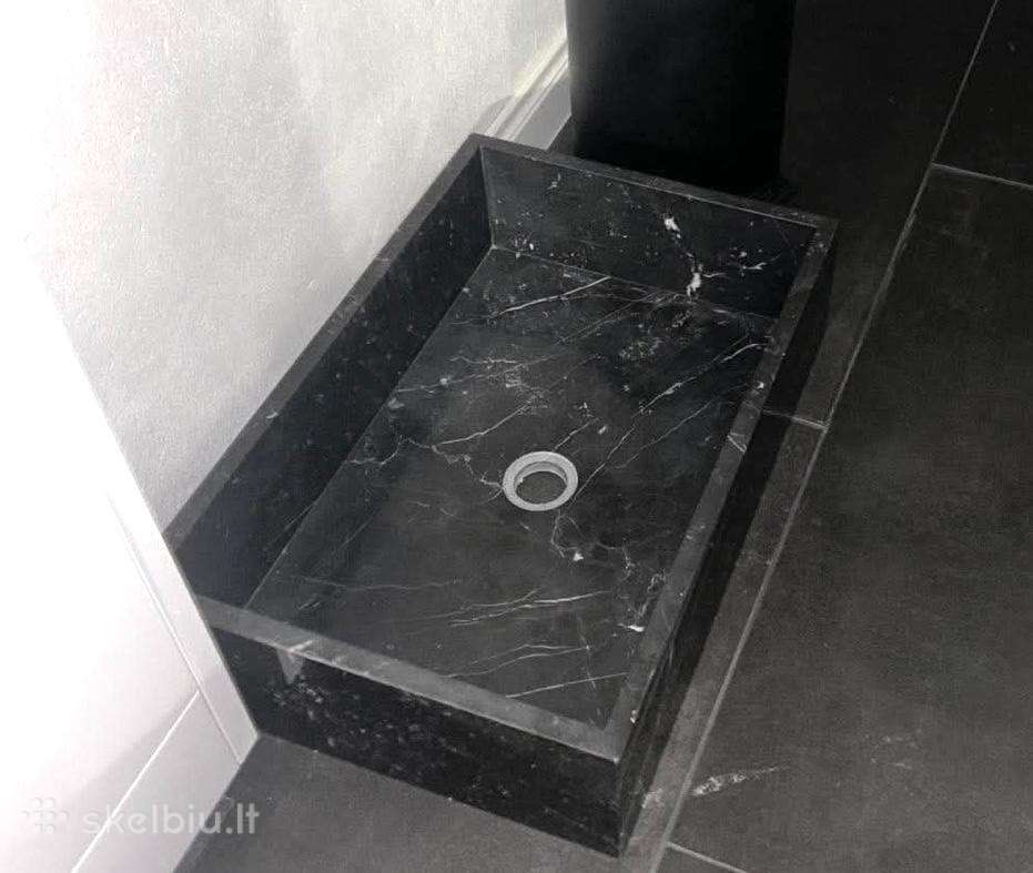 Tikro marmuro kriauklė