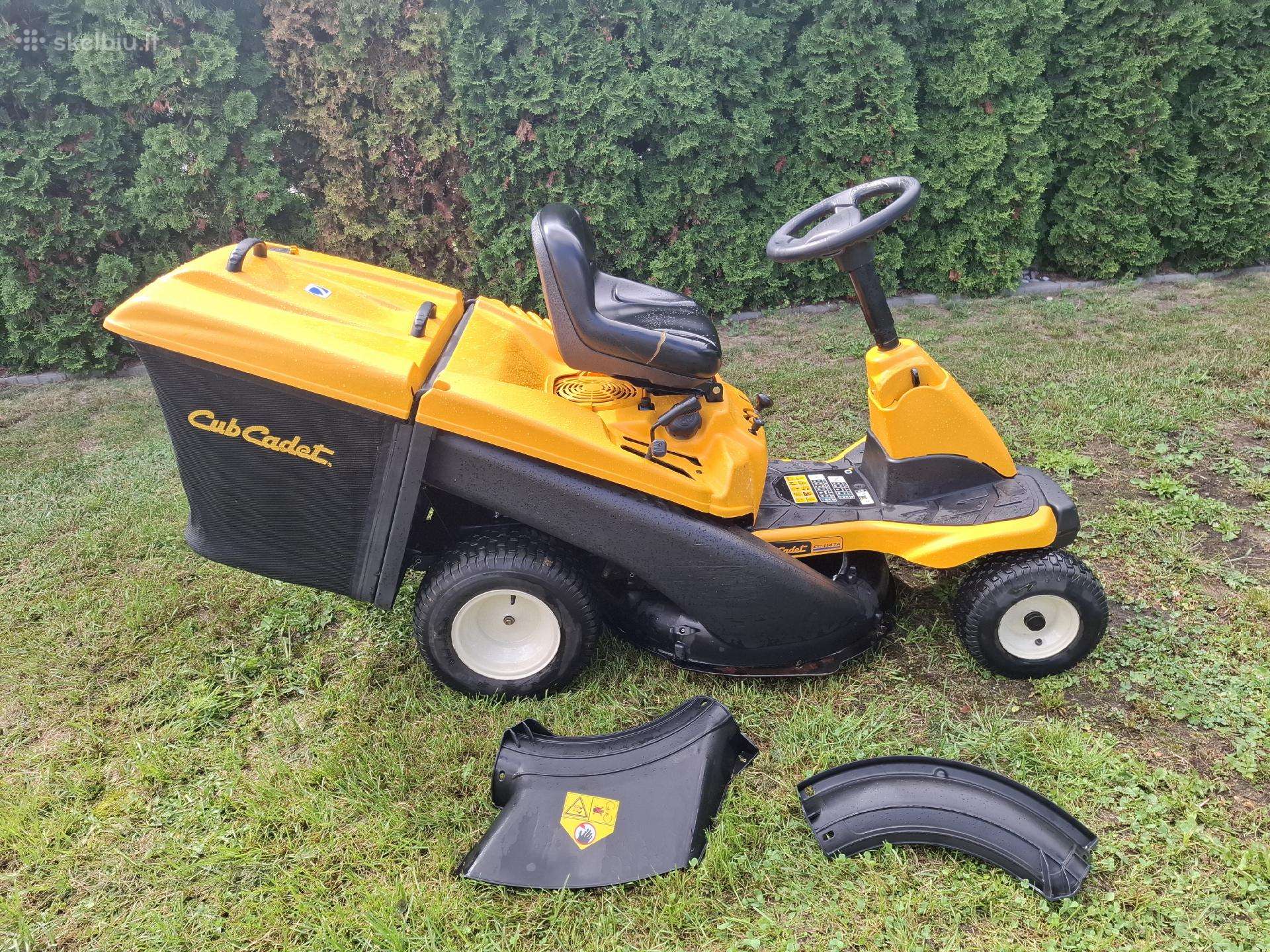 Sodo traktoriukas Cub Cadet cc114ta