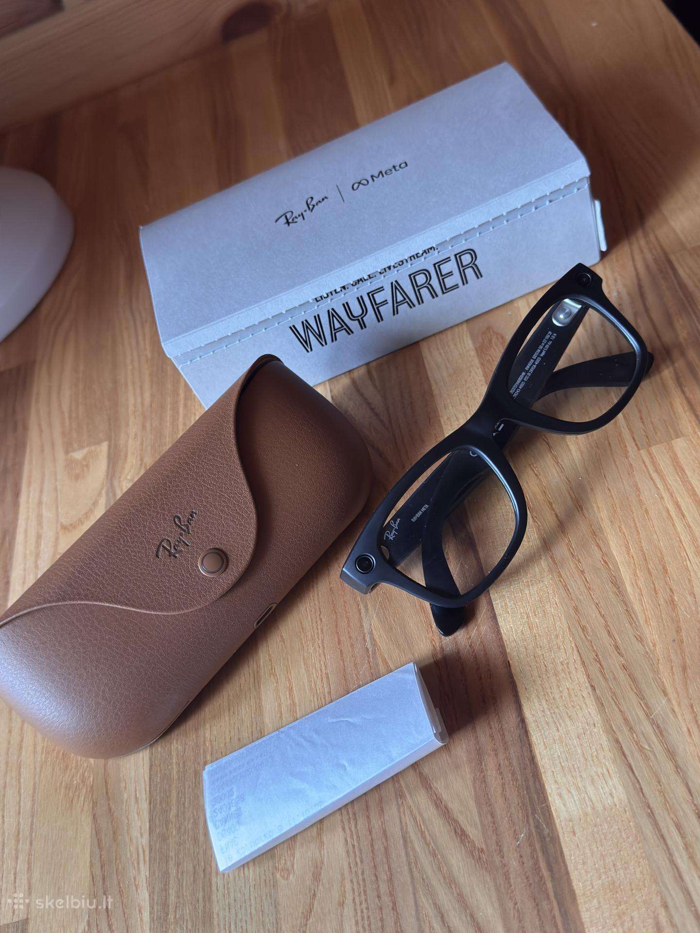 Meta Rayban Wayfarer akiniai