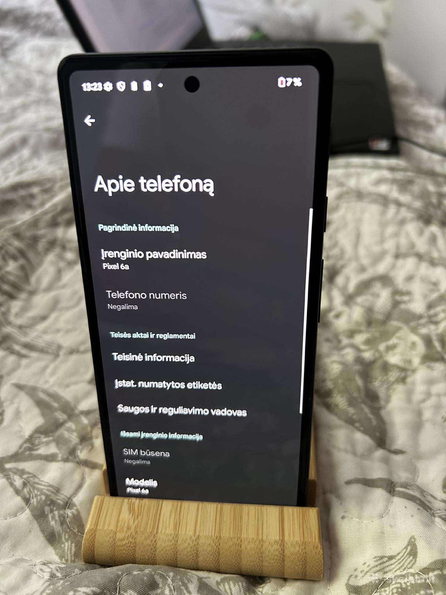 Parduodu Pixel 6a 128gb