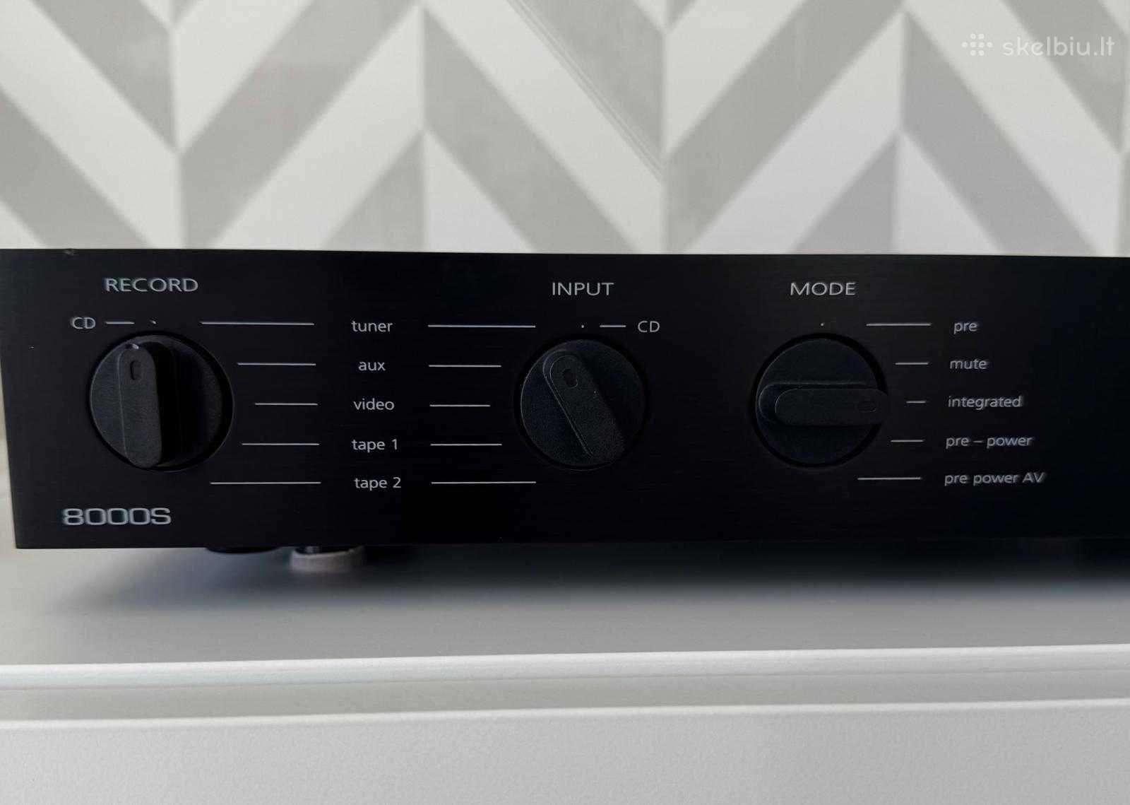 Audiolab 8000s preamp amp