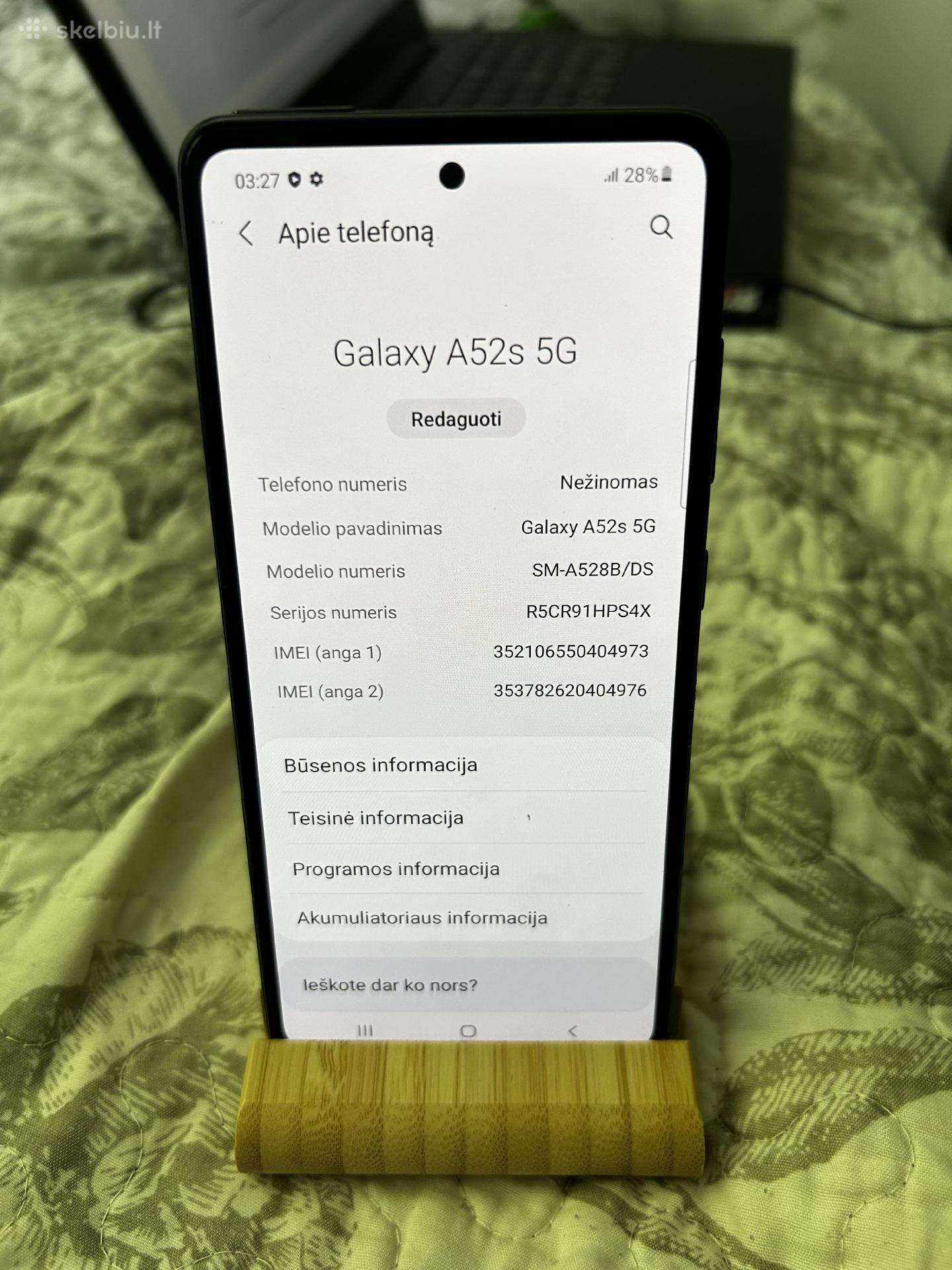 Samsung A52s 128gb