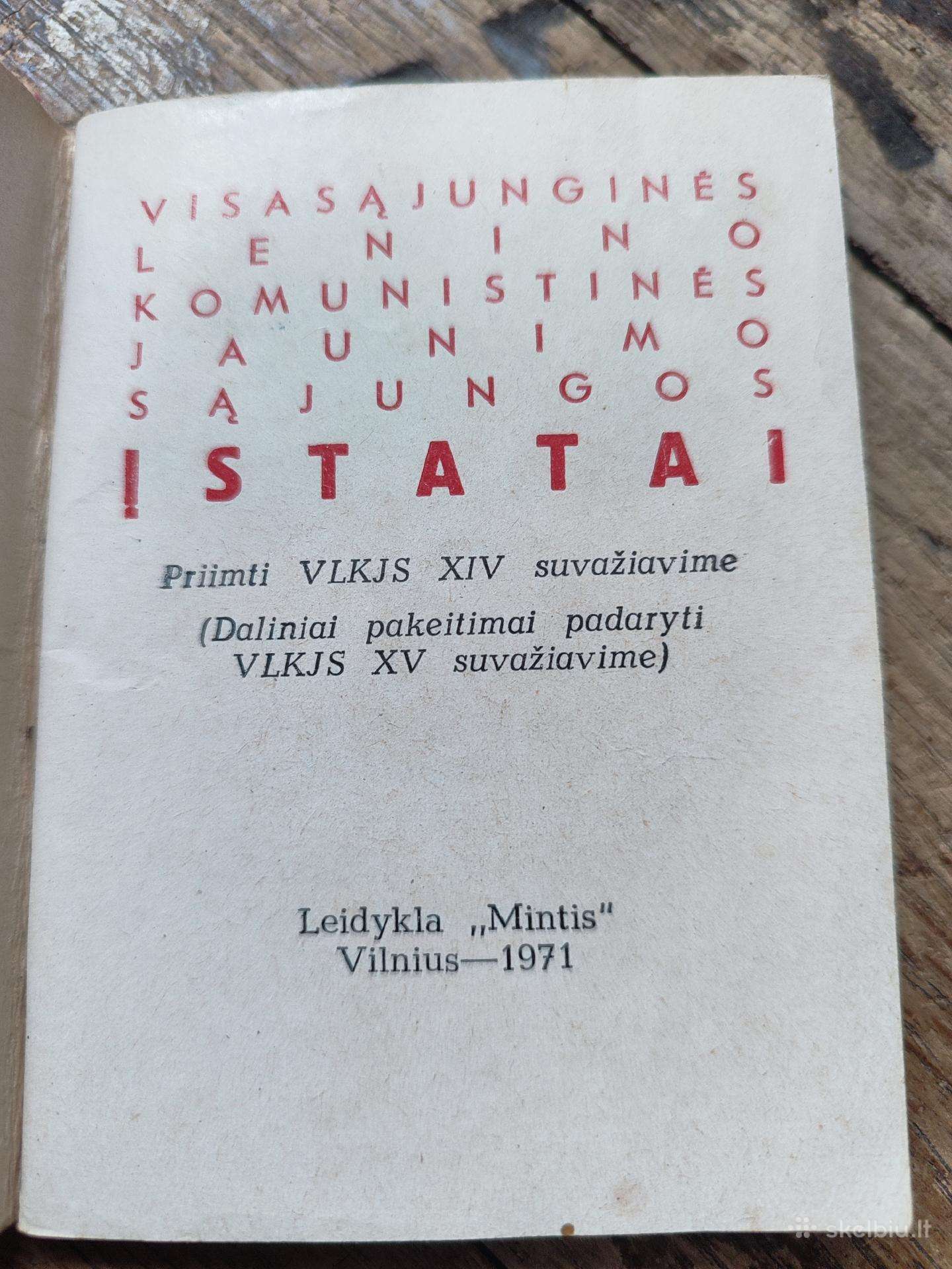 Kolekcijai įstatai Lenino