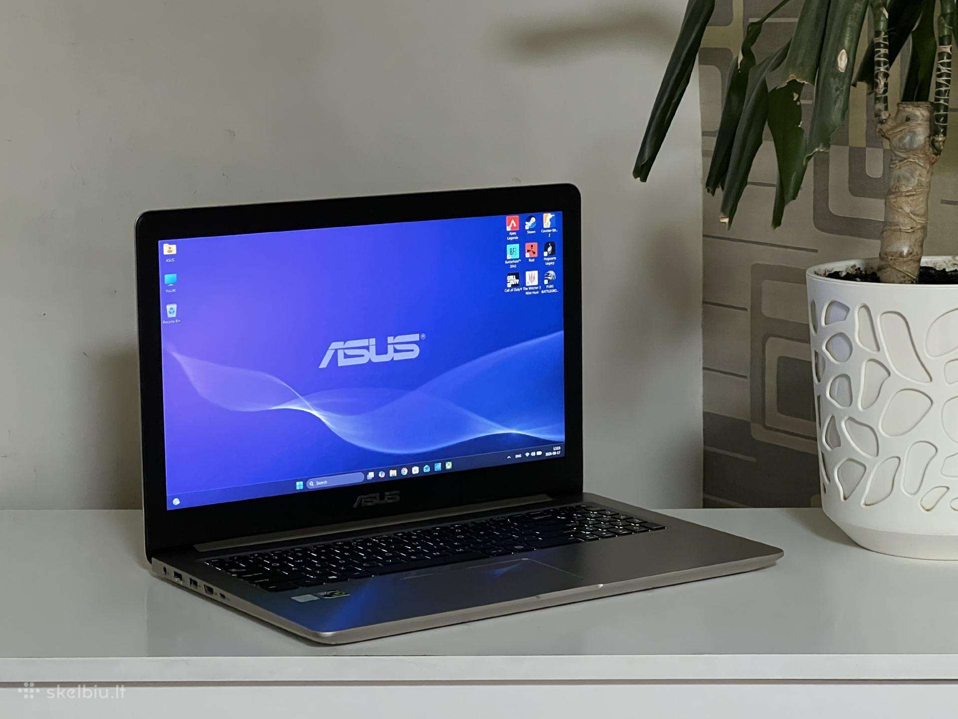 Parduodamas Asus Vivobook su Gtx 1050, I5, 1.25tb.