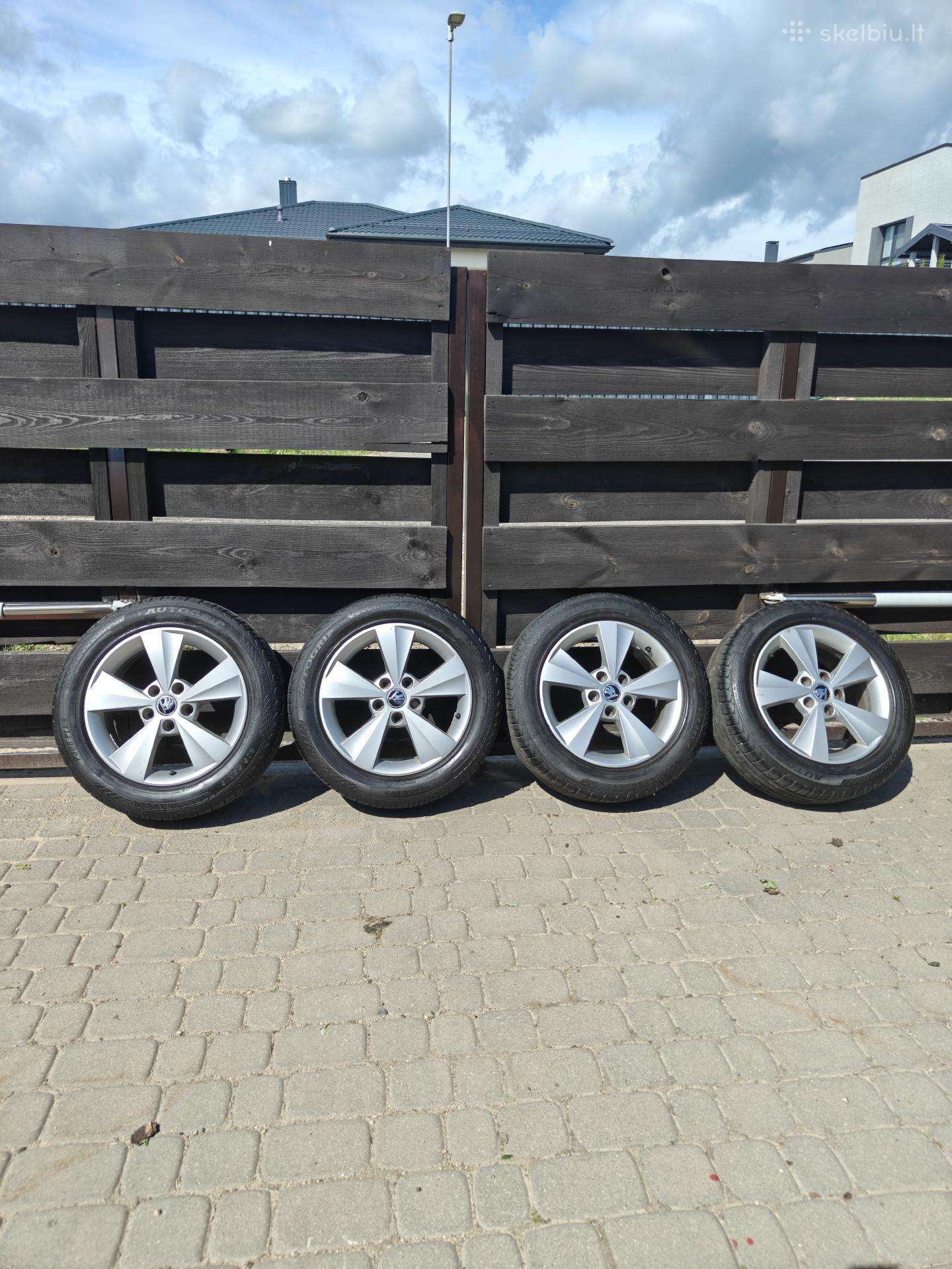 Skoda, light alloy, R16