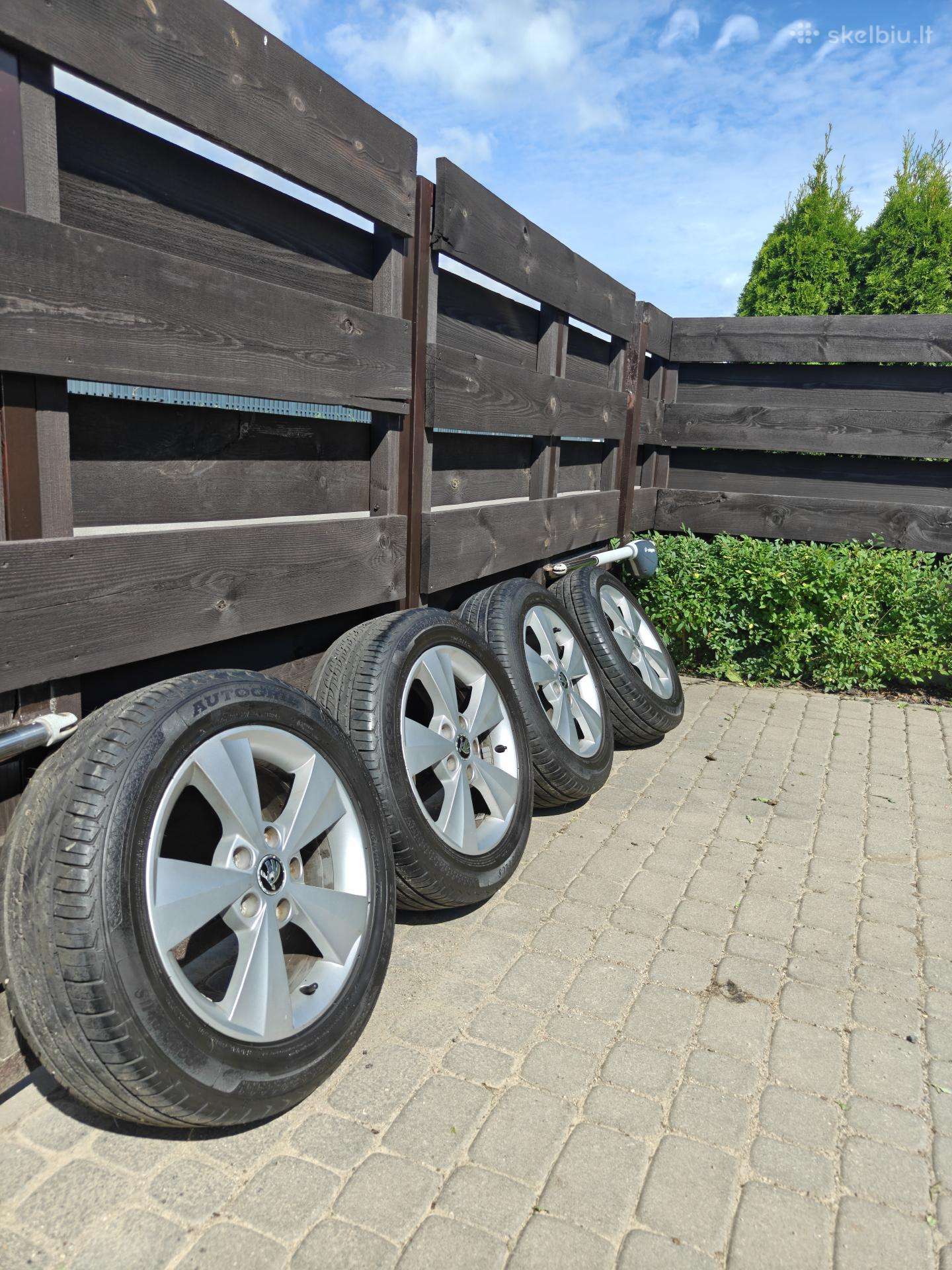 Skoda, light alloy, R16