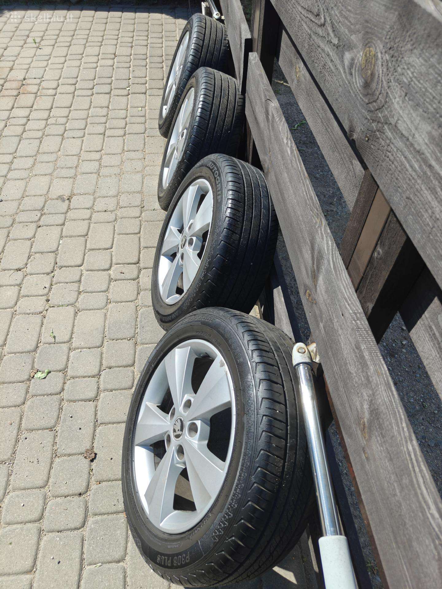 Skoda, light alloy, R16