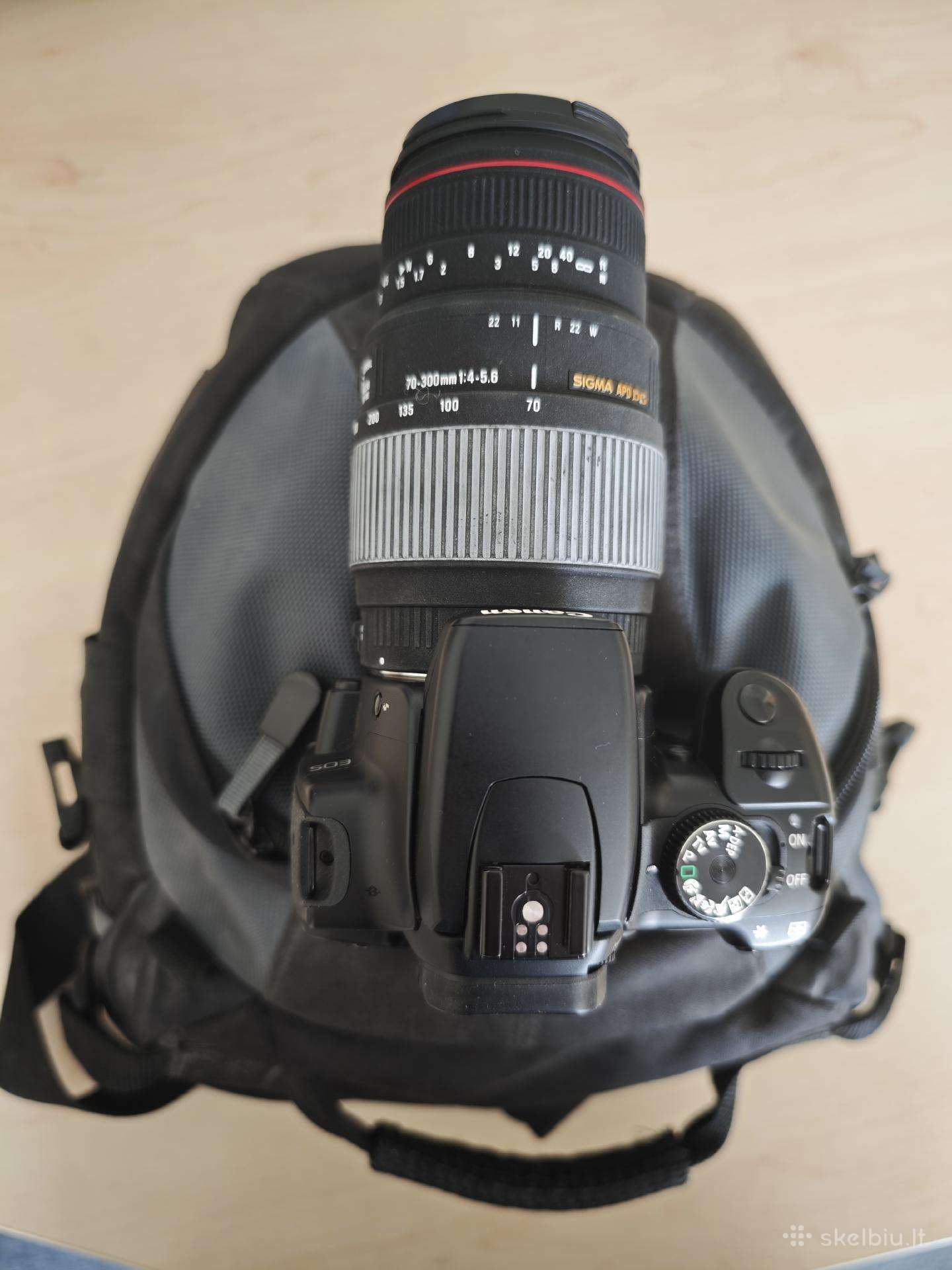 Canon EOS 400d + Sigma Apo 70-300