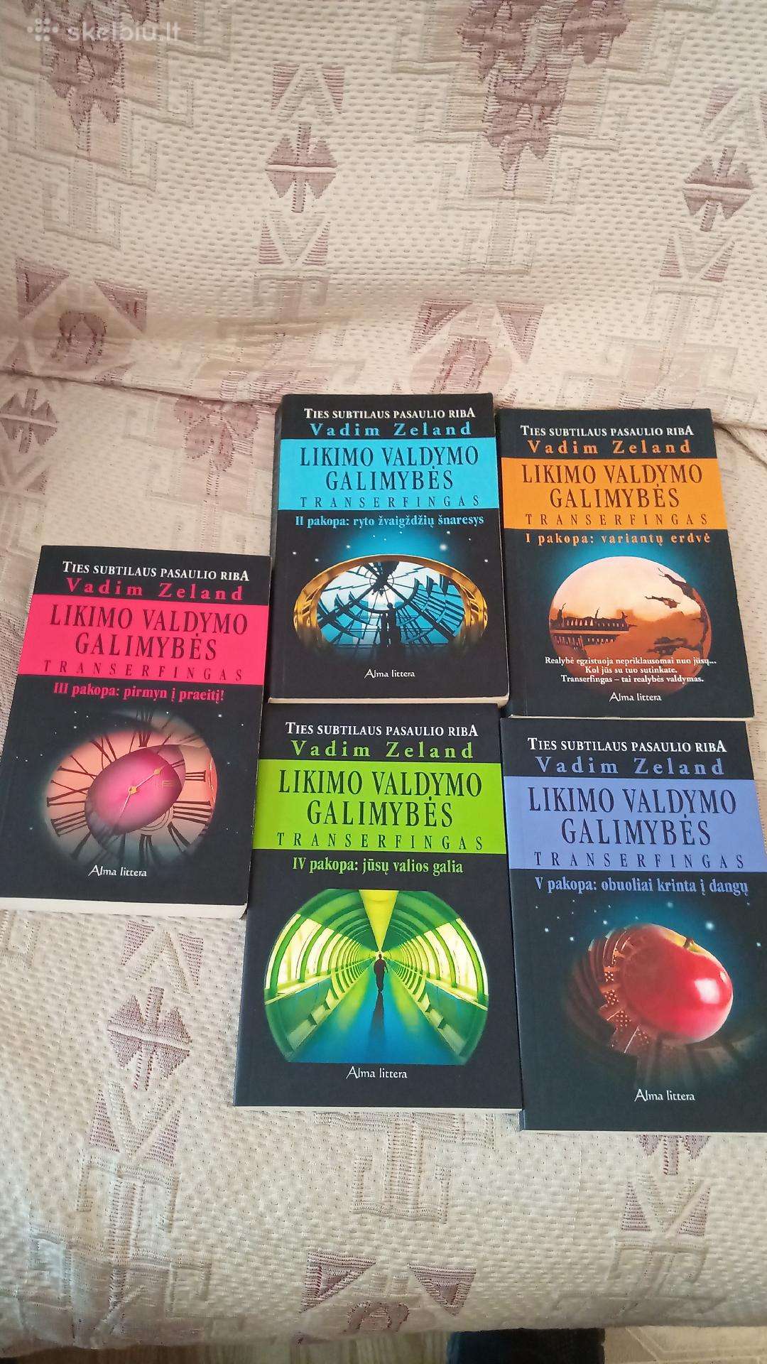 Likimo valdymo galimybės 5 knygos