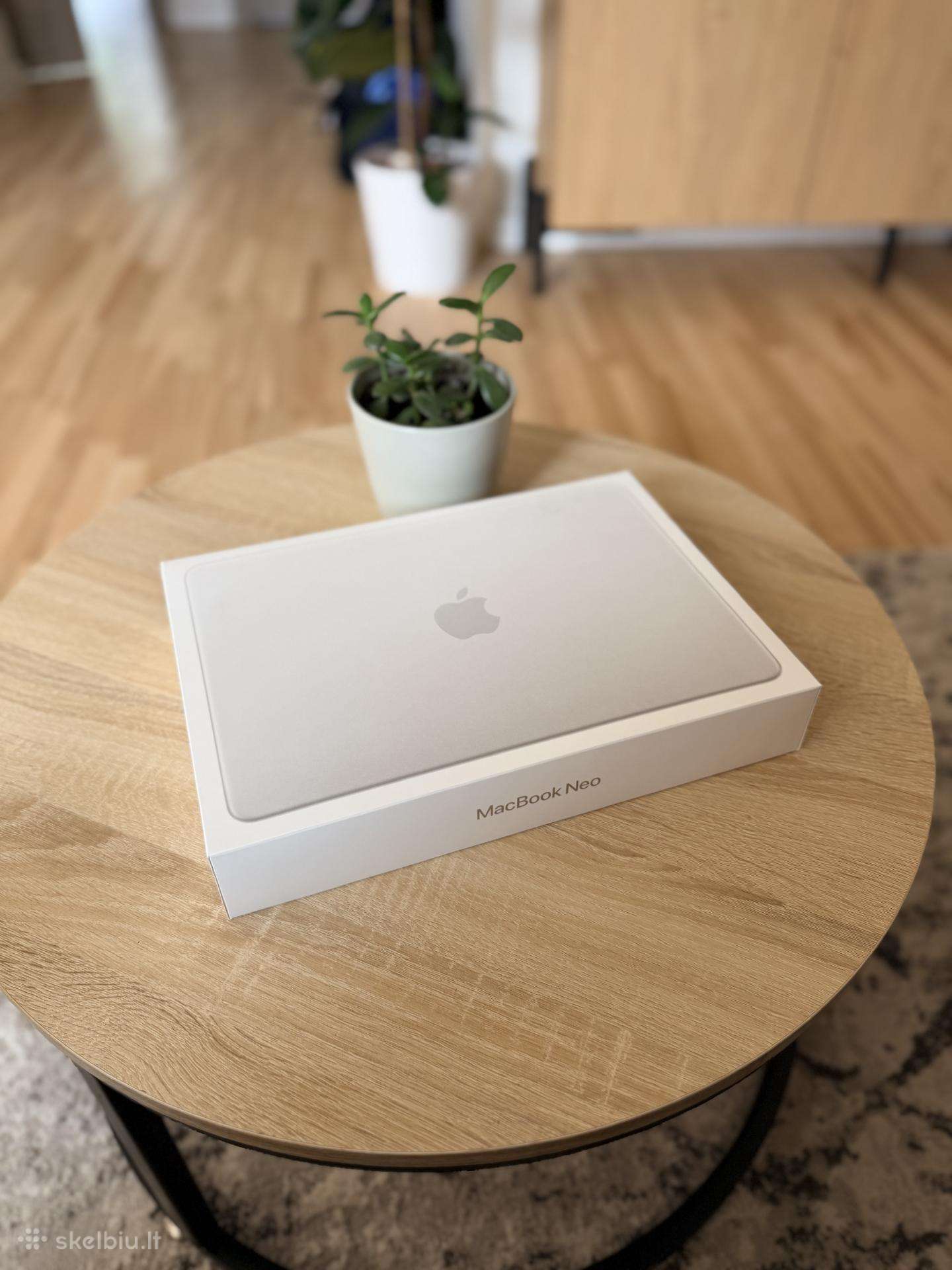 Naujas! MacBook Neo, Silver 256/8gb